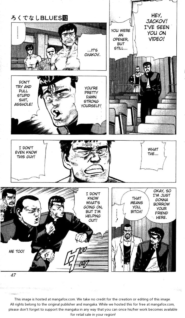 Read Rokudenashi Blues Manga Online