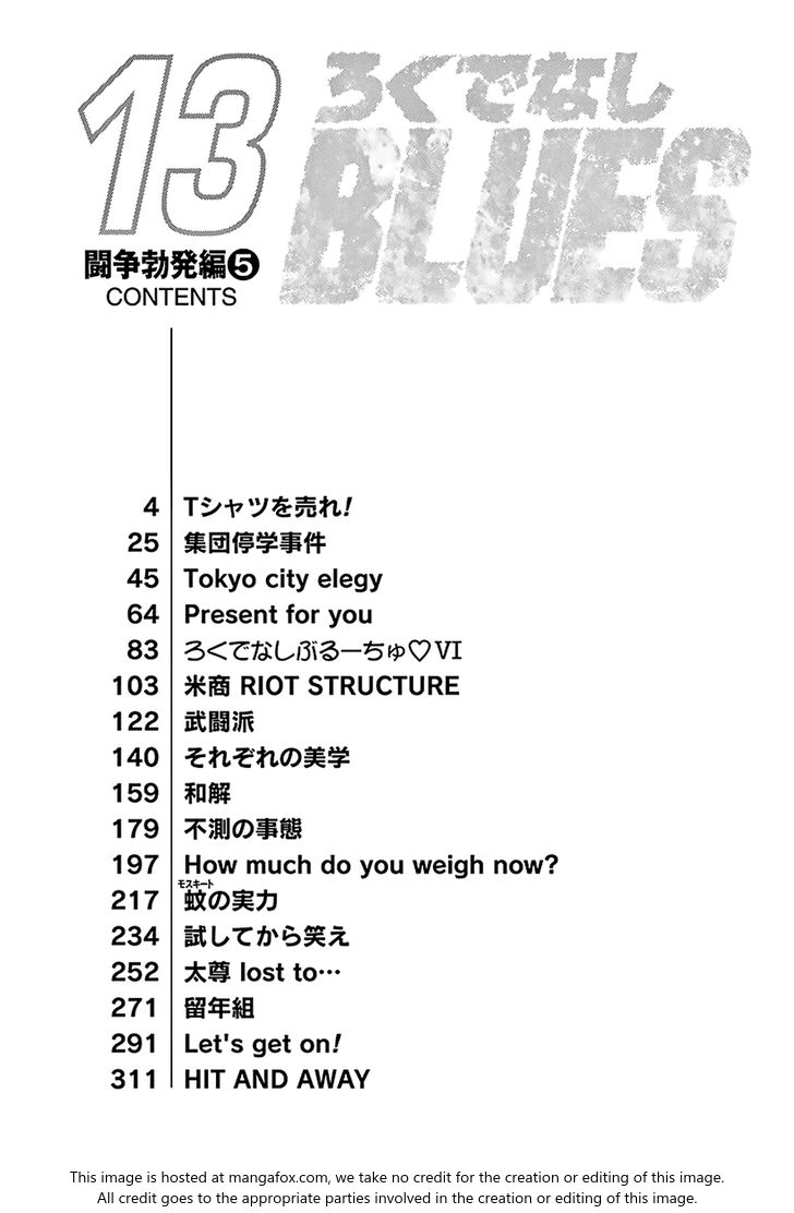 Read Rokudenashi Blues Manga Online