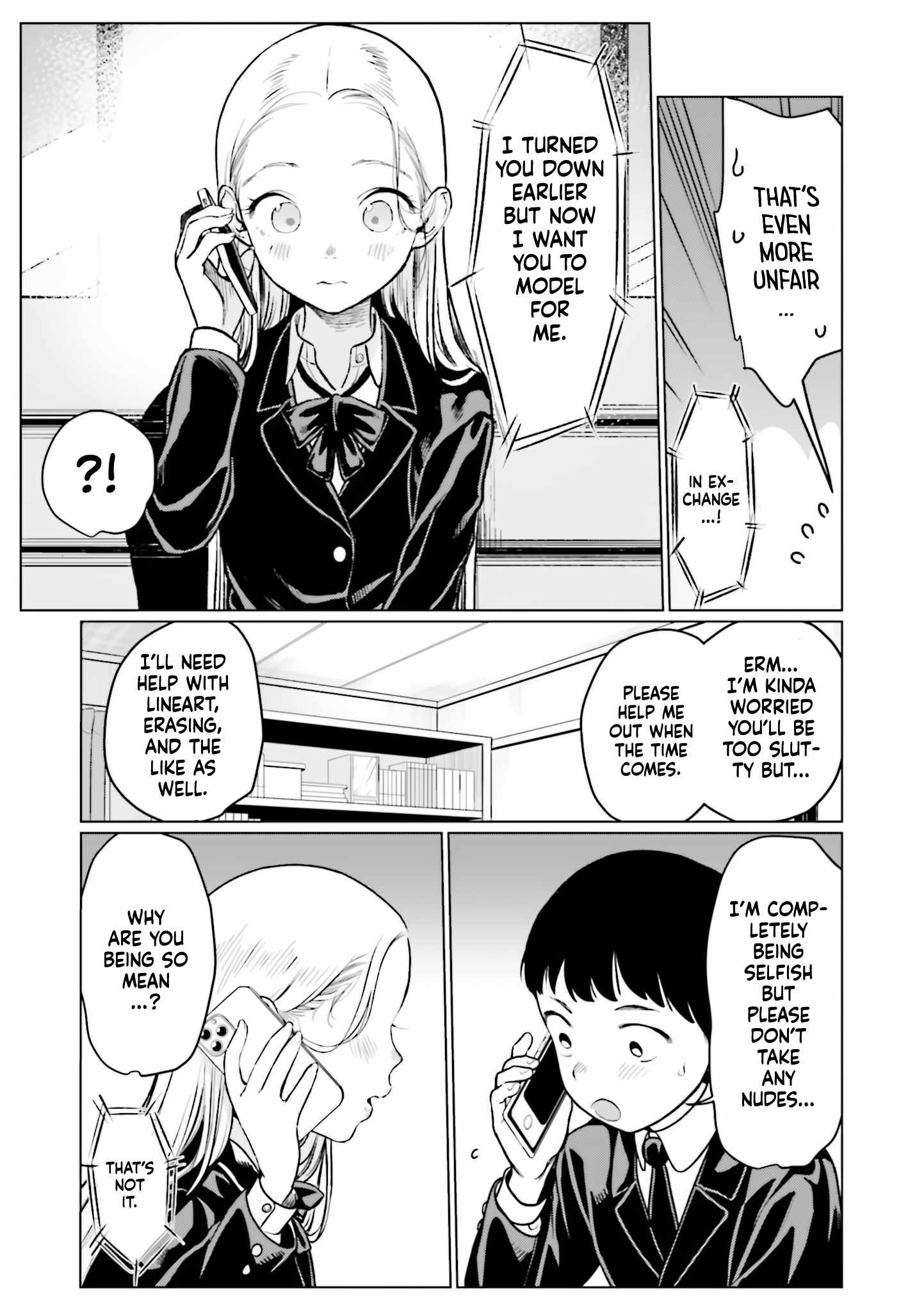 Read Sasha and Her Otaku Classmate Manga Online