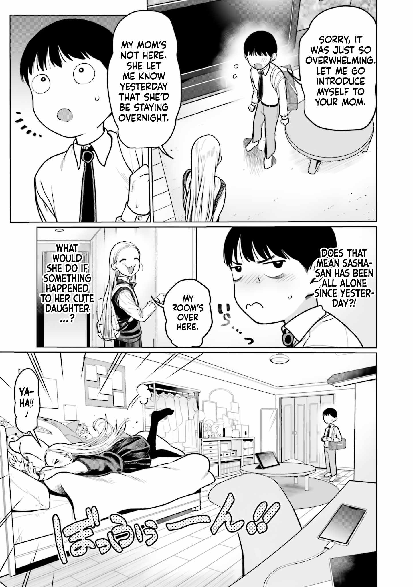 Read Sasha and Her Otaku Classmate Manga Online