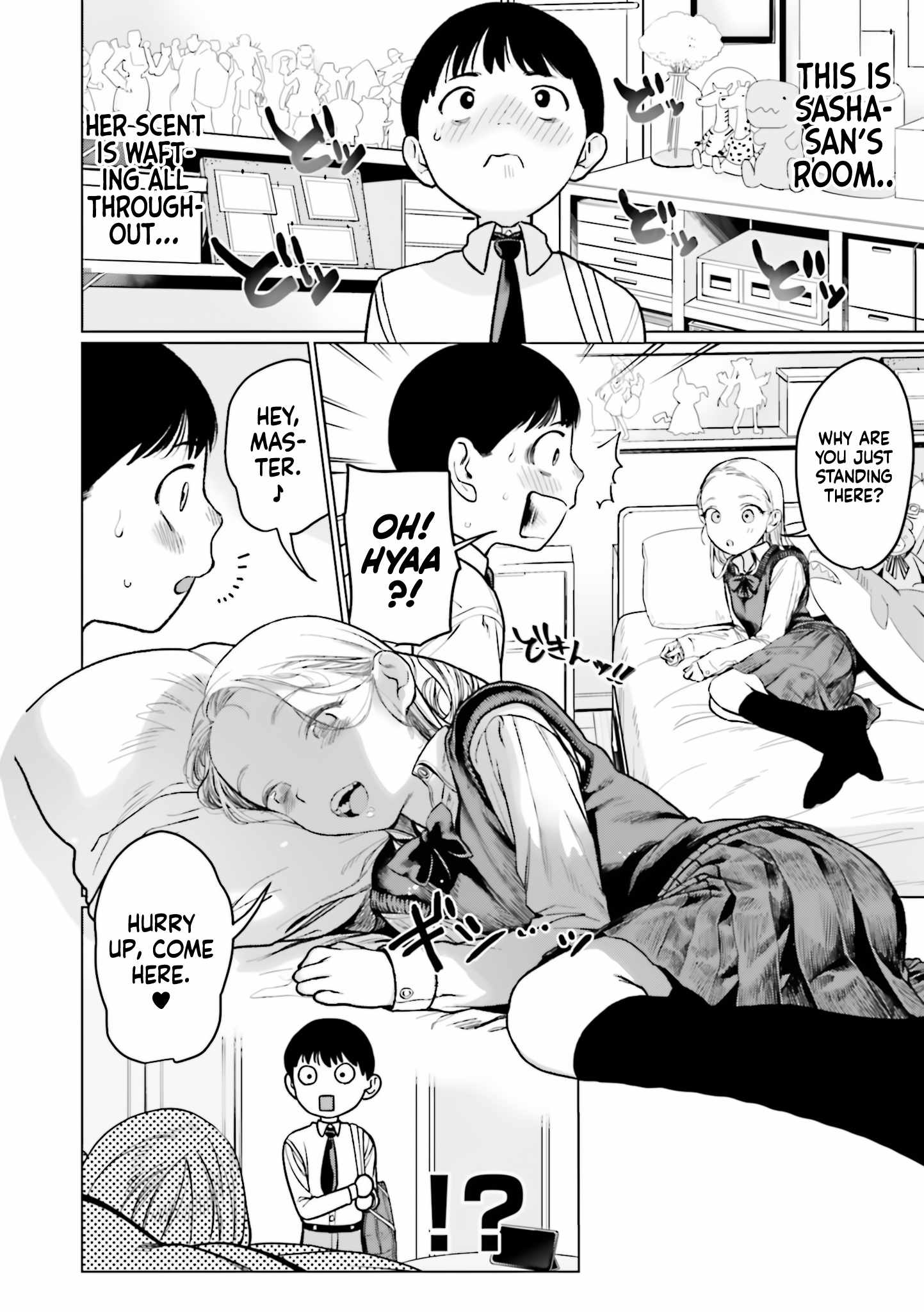 Read Sasha and Her Otaku Classmate Manga Online