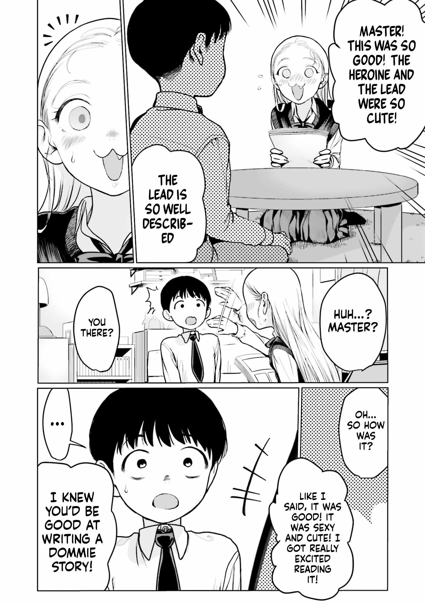 Read Sasha and Her Otaku Classmate Manga Online