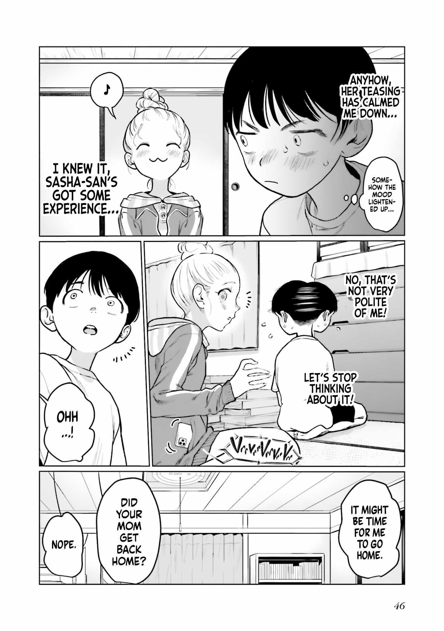 Read Sasha and Her Otaku Classmate Manga Online