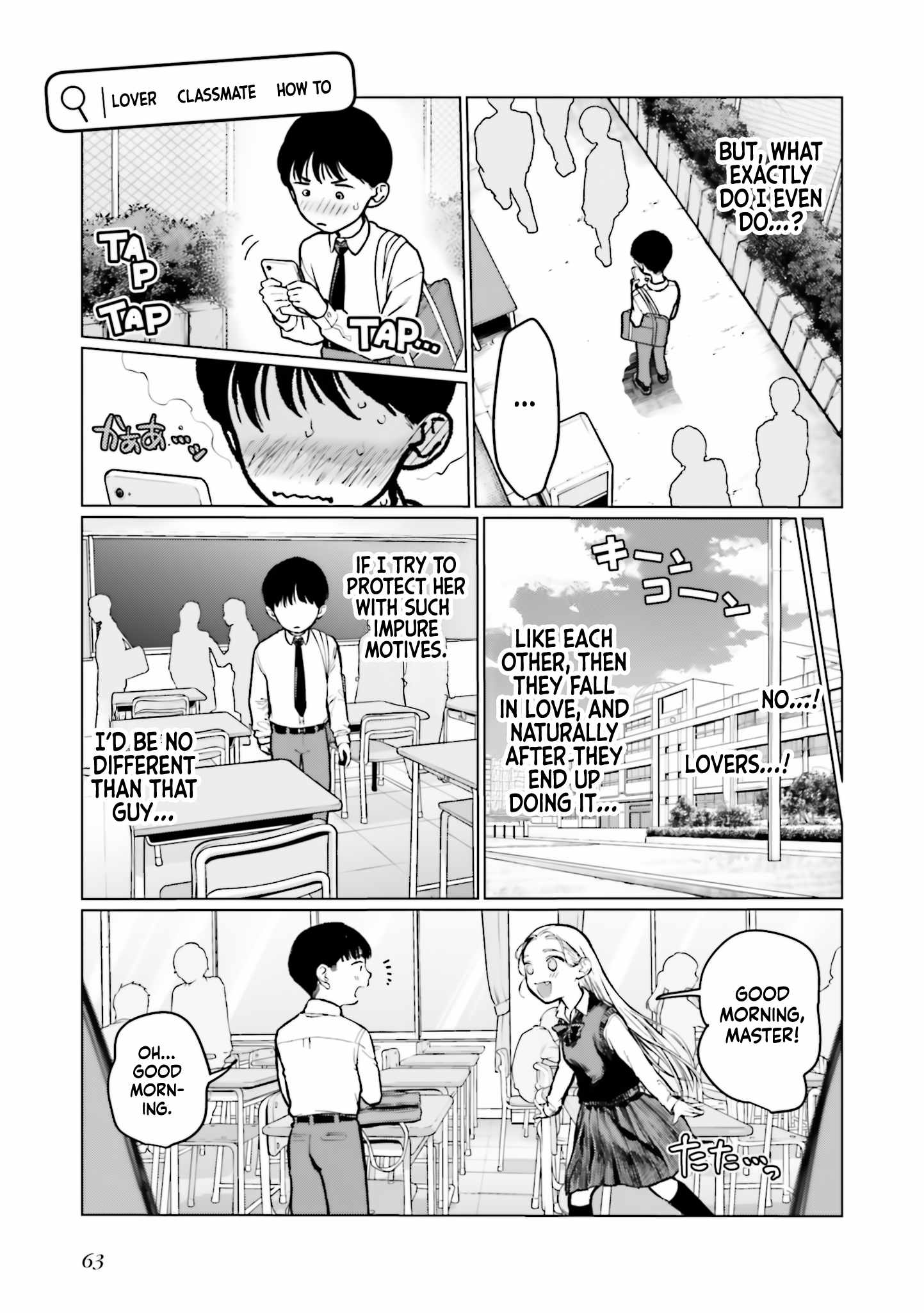 Read Sasha and Her Otaku Classmate Manga Online