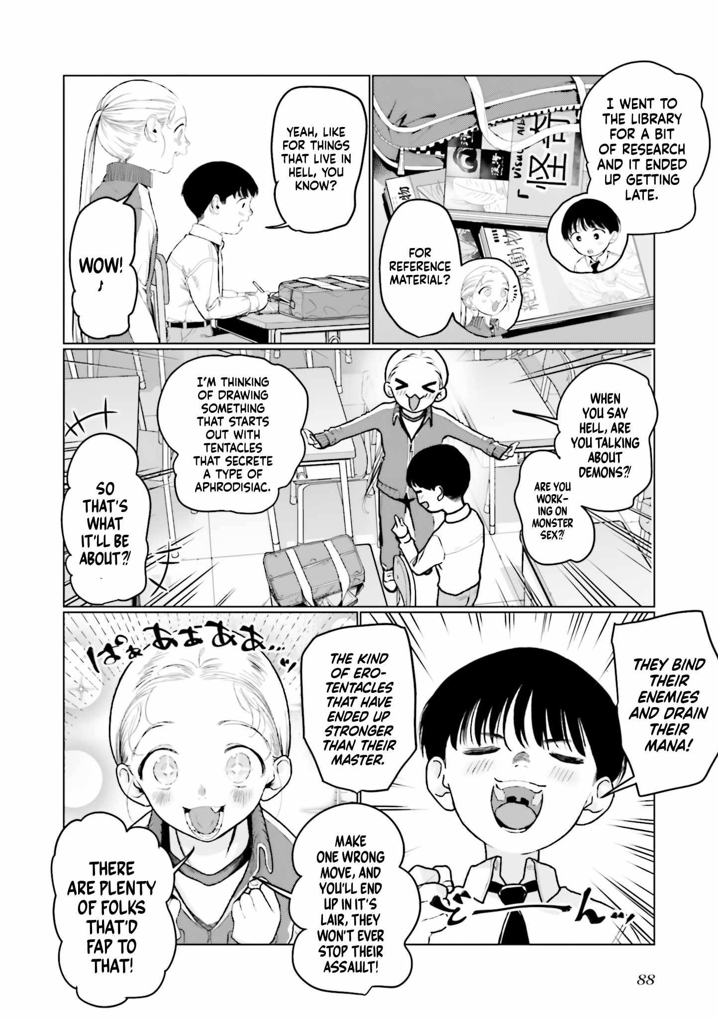 Read Sasha and Her Otaku Classmate Manga Online