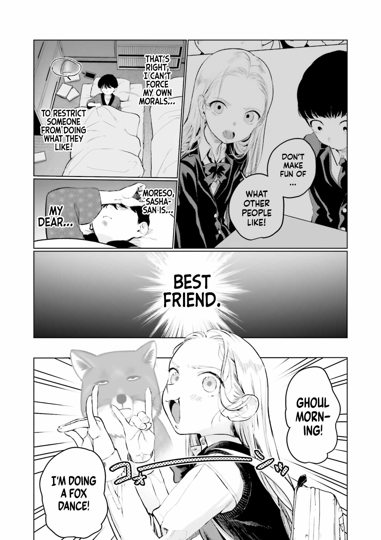 Read Sasha and Her Otaku Classmate Manga Online