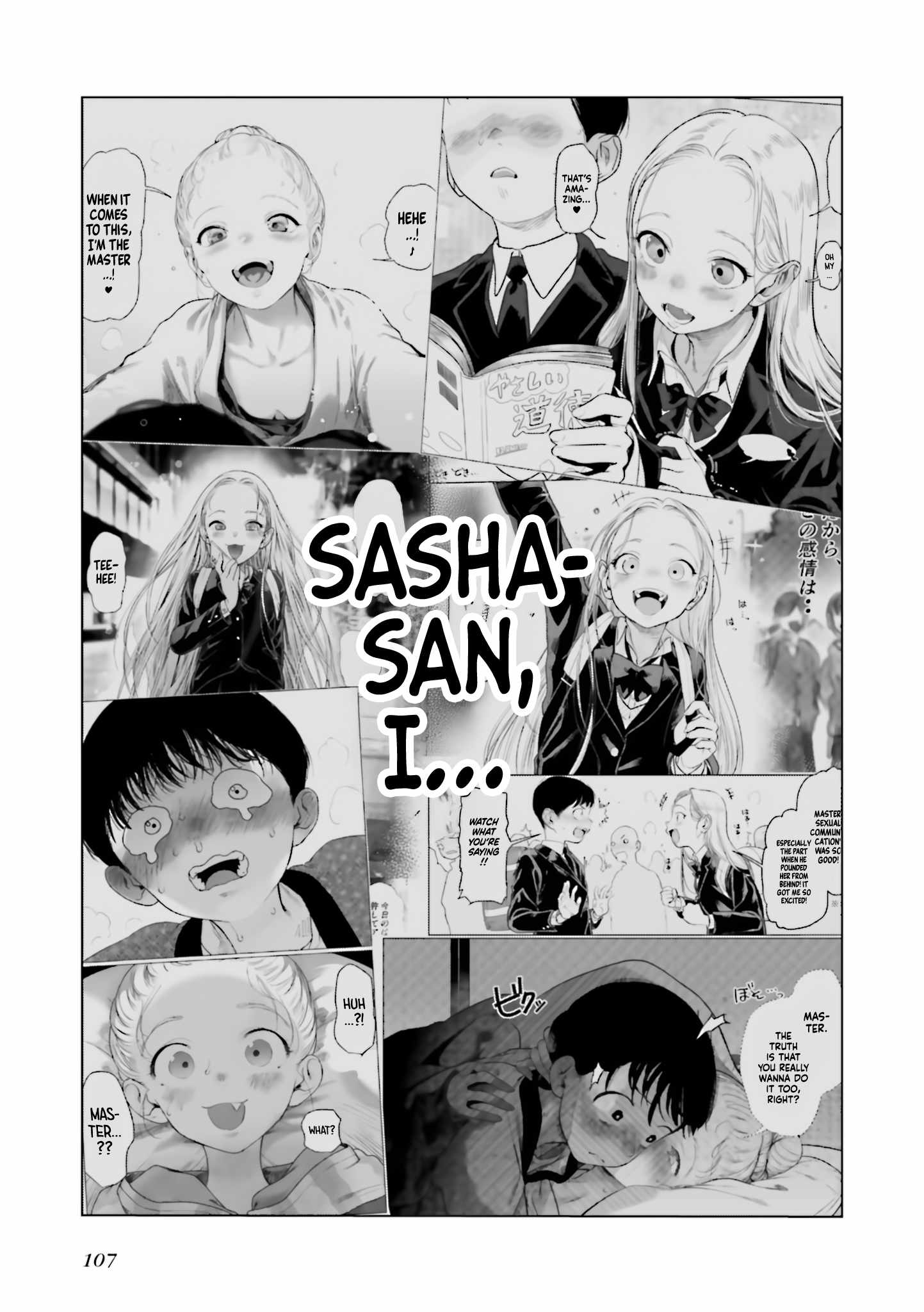 Read Sasha and Her Otaku Classmate Manga Online