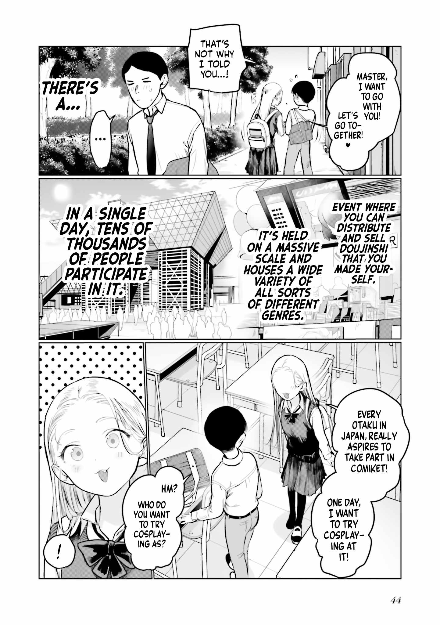 Read Sasha and Her Otaku Classmate Manga Online