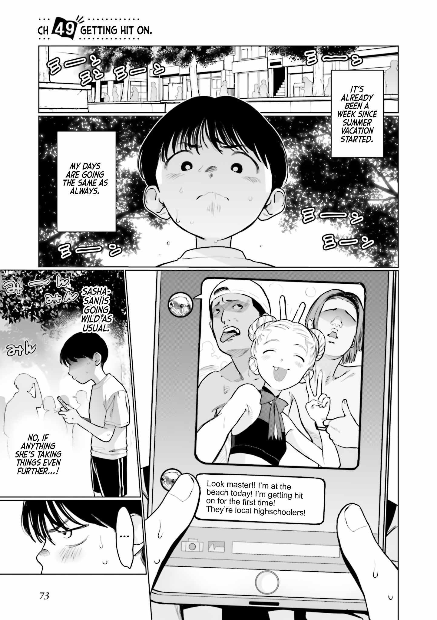 Read Sasha and Her Otaku Classmate Manga Online