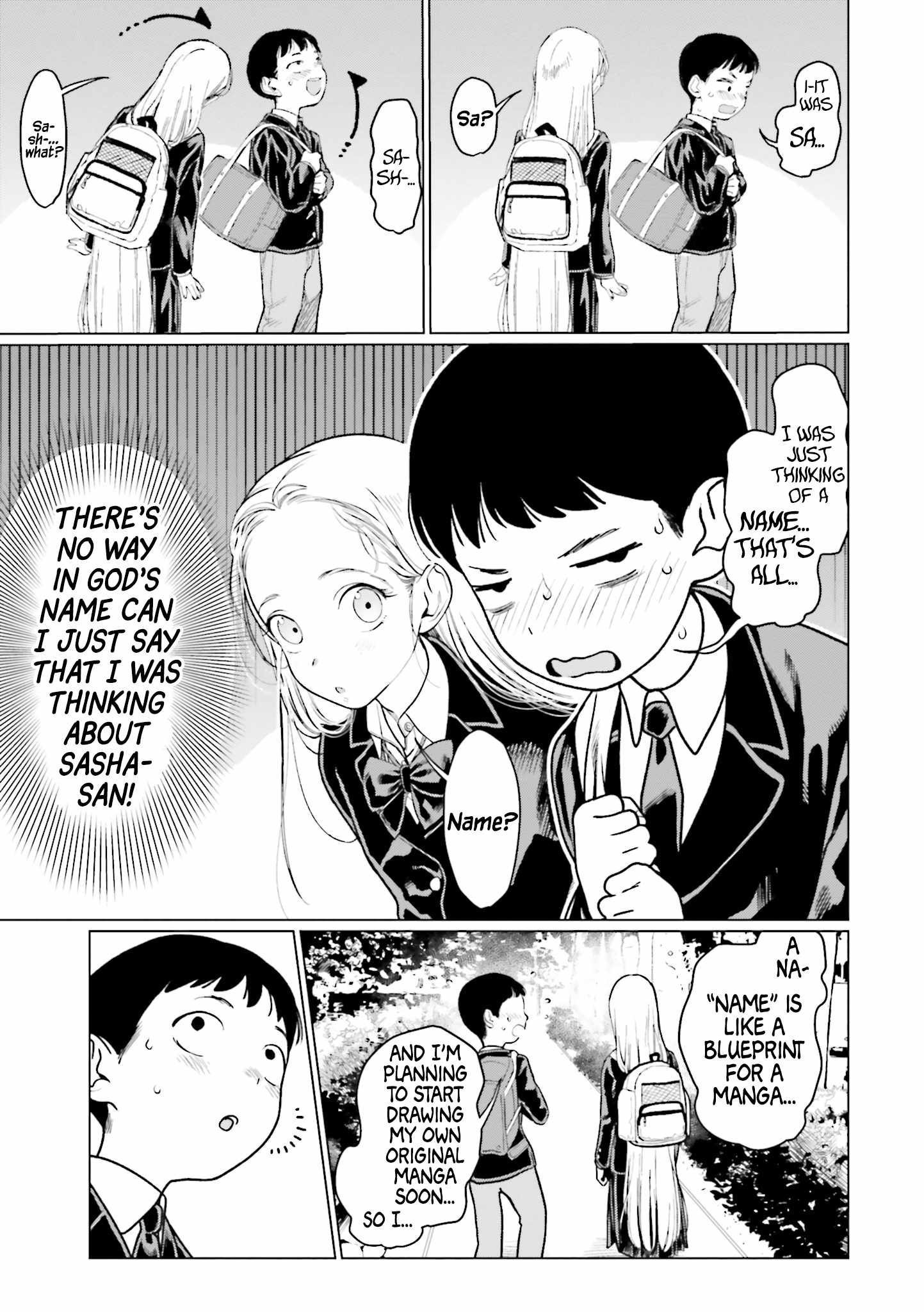 Read Sasha and Her Otaku Classmate Manga Online