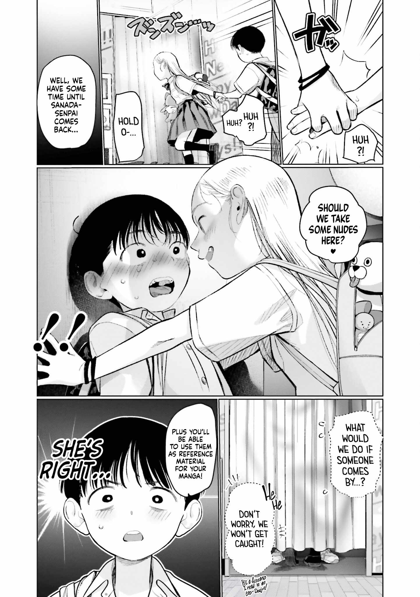 Read Sasha and Her Otaku Classmate Manga Online