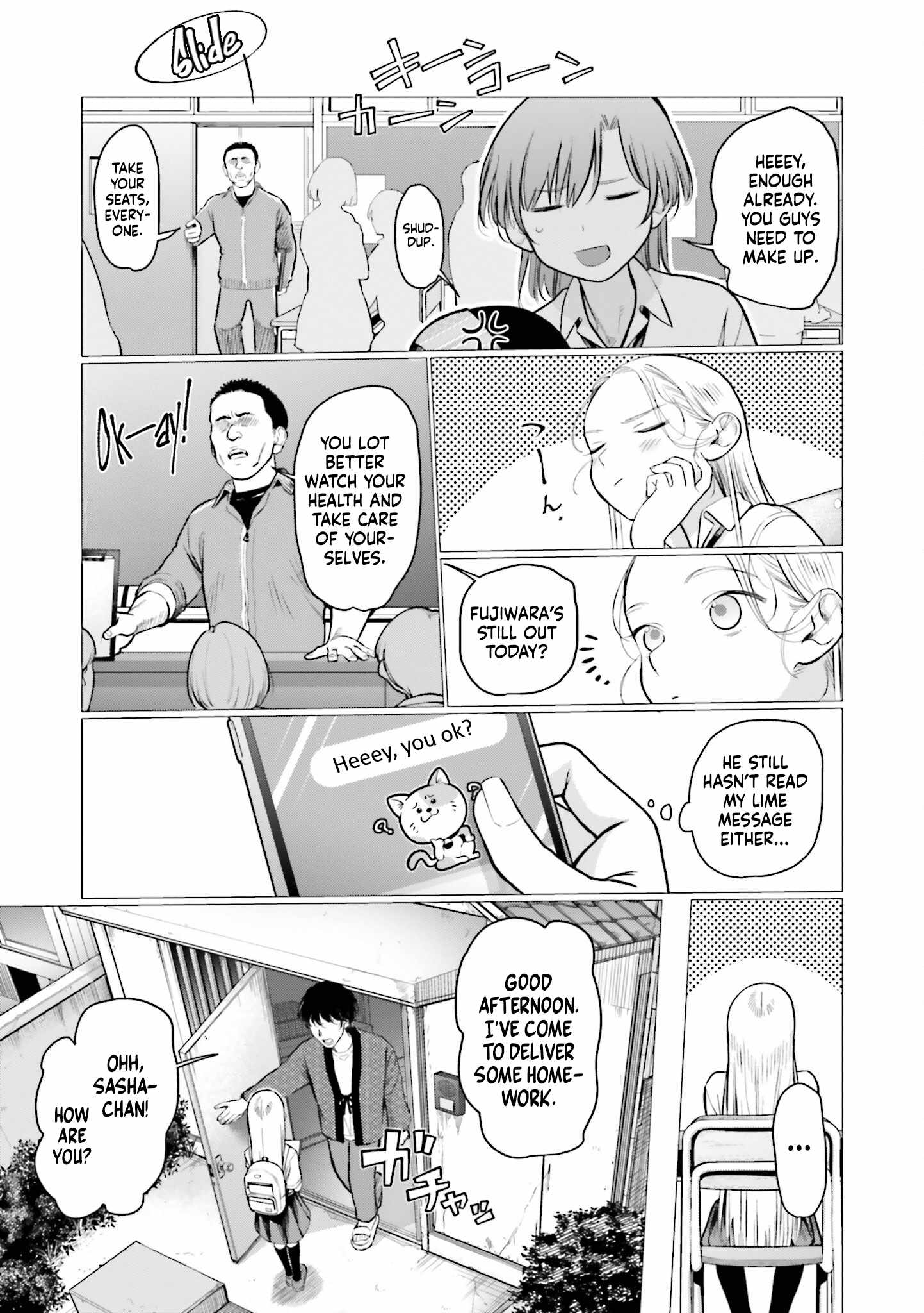 Read Sasha and Her Otaku Classmate Manga Online