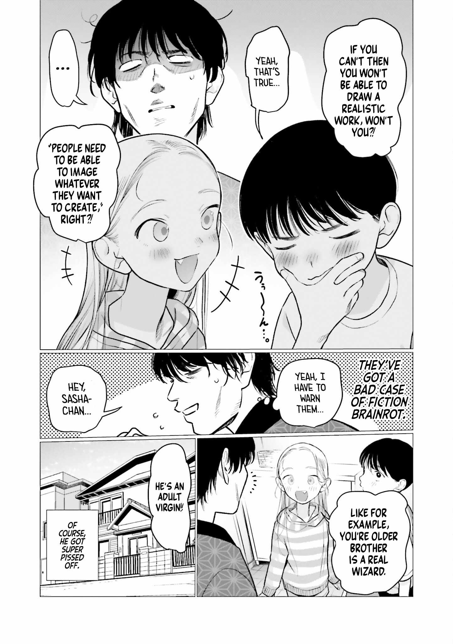 Read Sasha and Her Otaku Classmate Manga Online