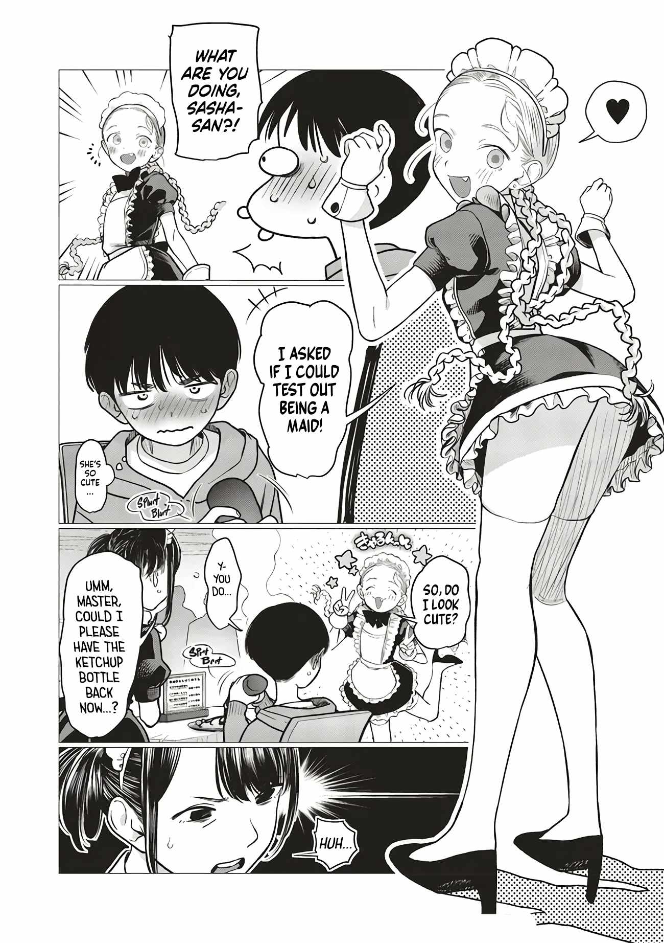 Read Sasha and Her Otaku Classmate Manga Online