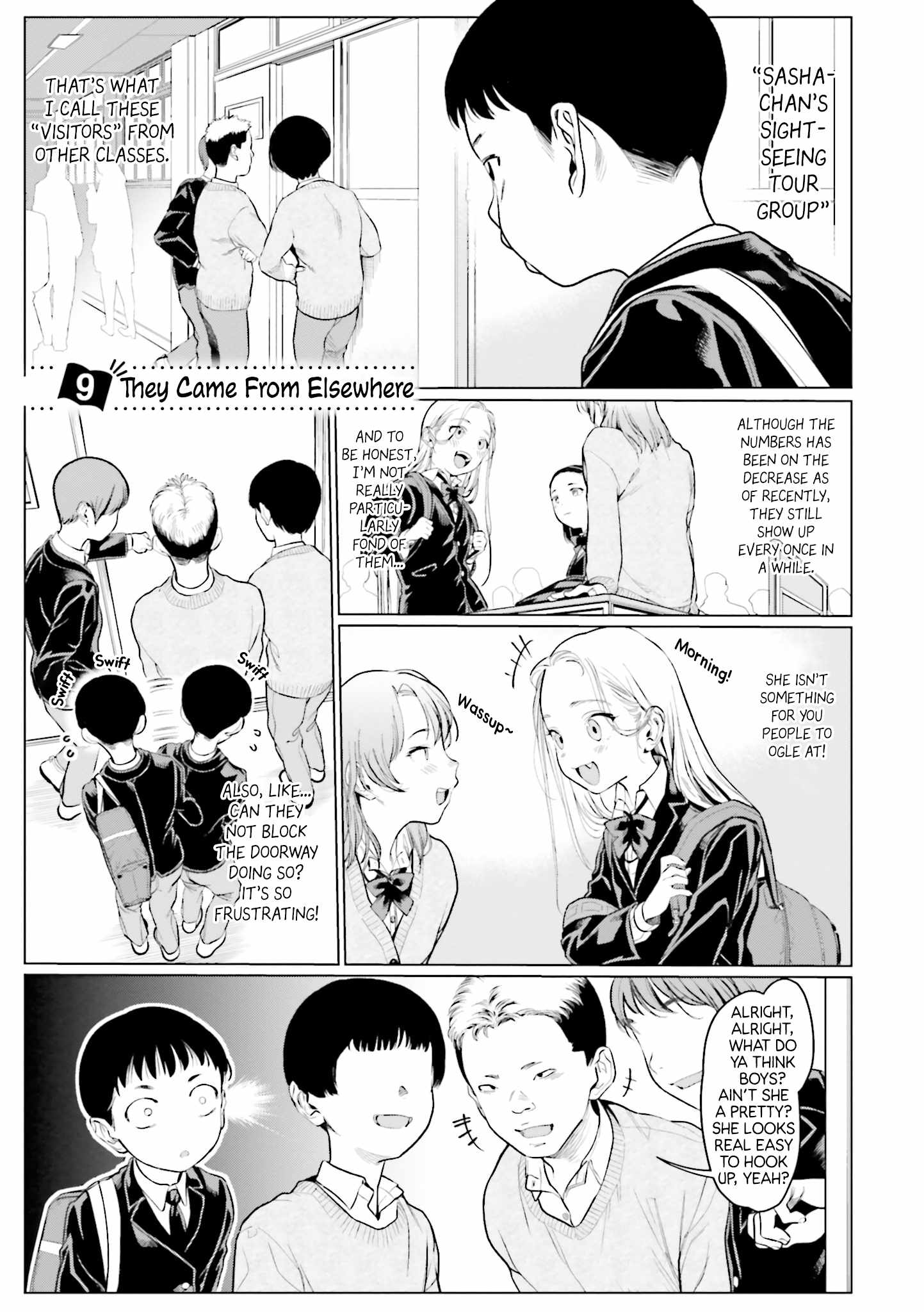 Read Sasha and Her Otaku Classmate Manga Online
