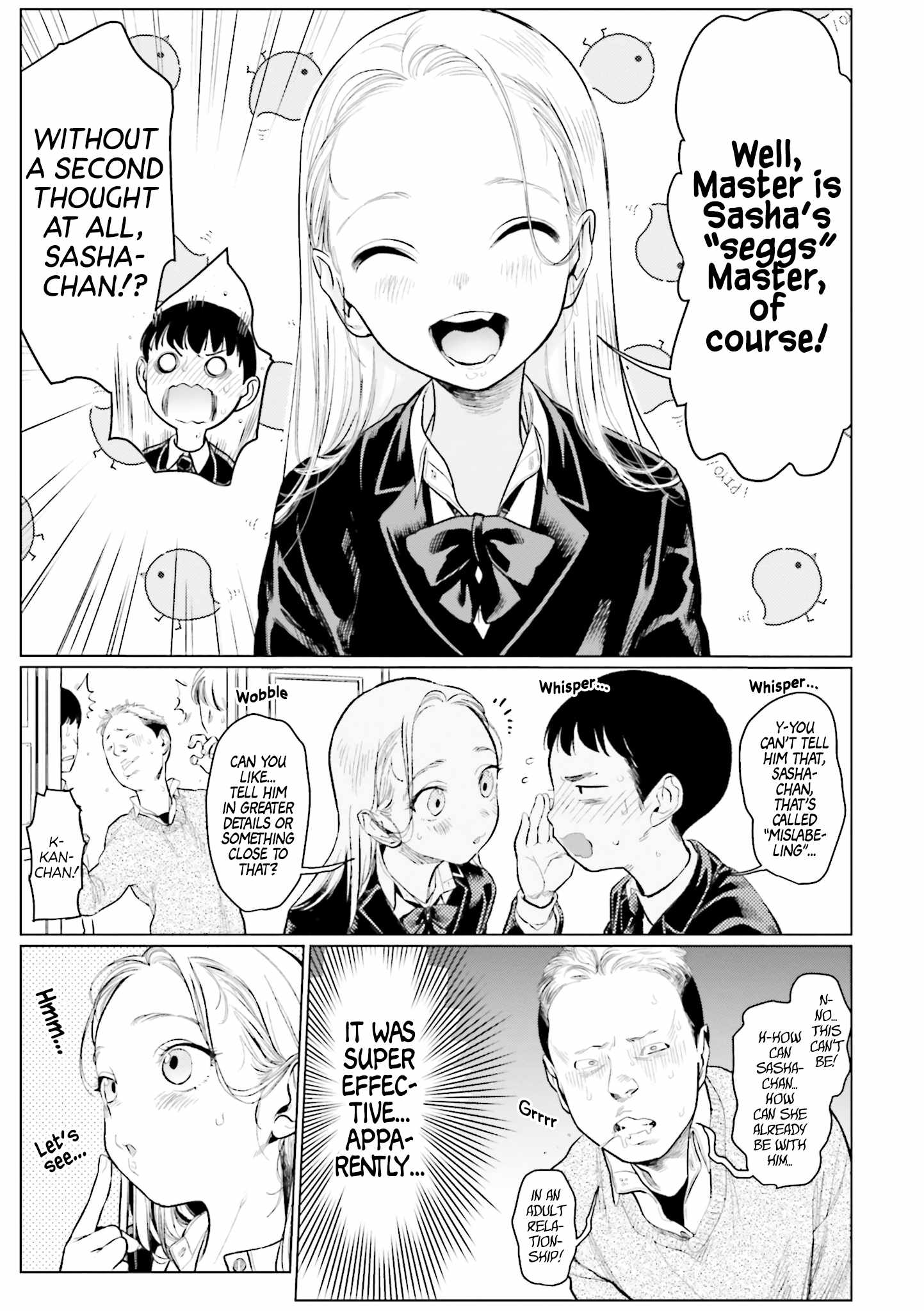 Read Sasha and Her Otaku Classmate Manga Online