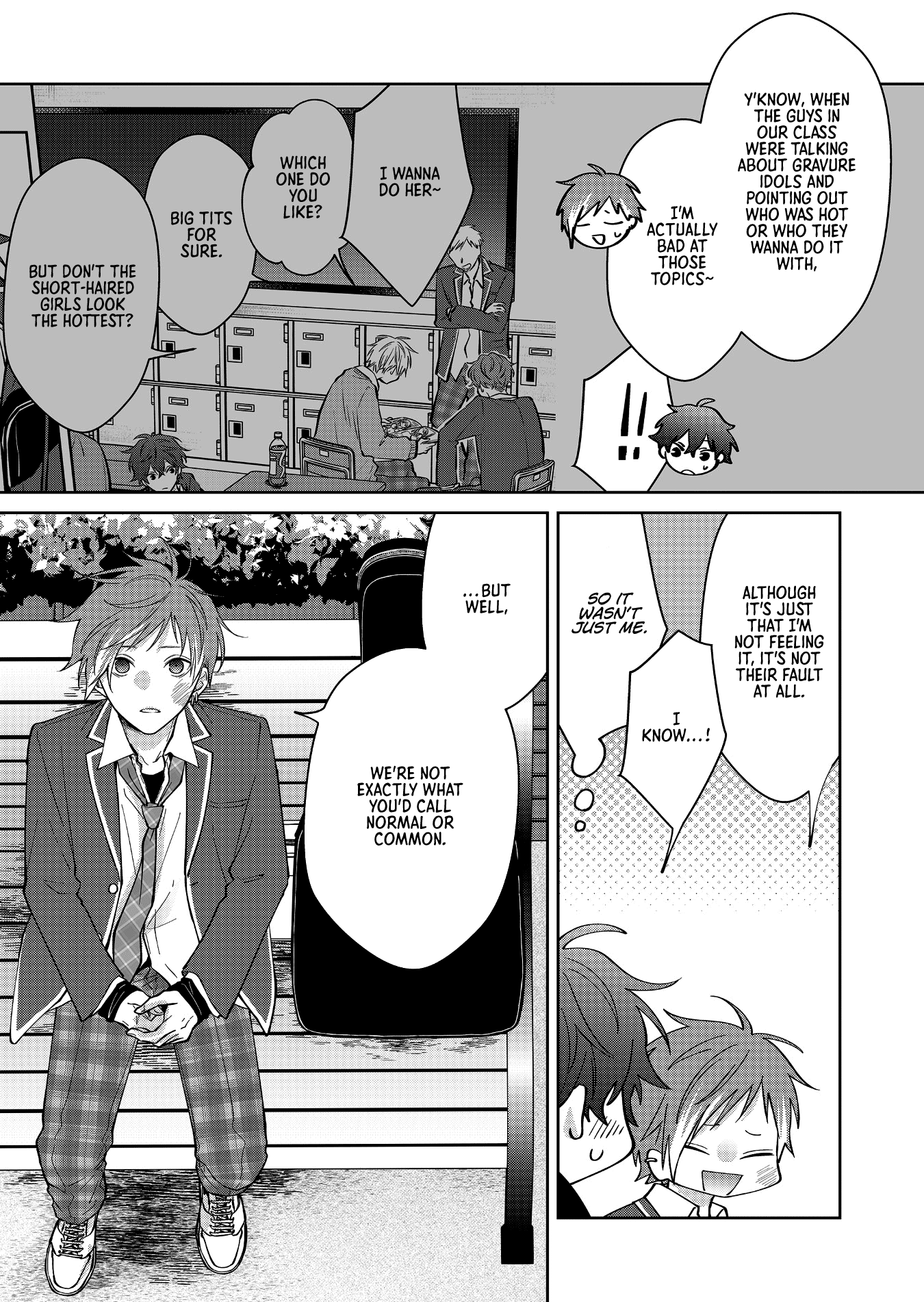 Read Sensitive Boy Manga Online