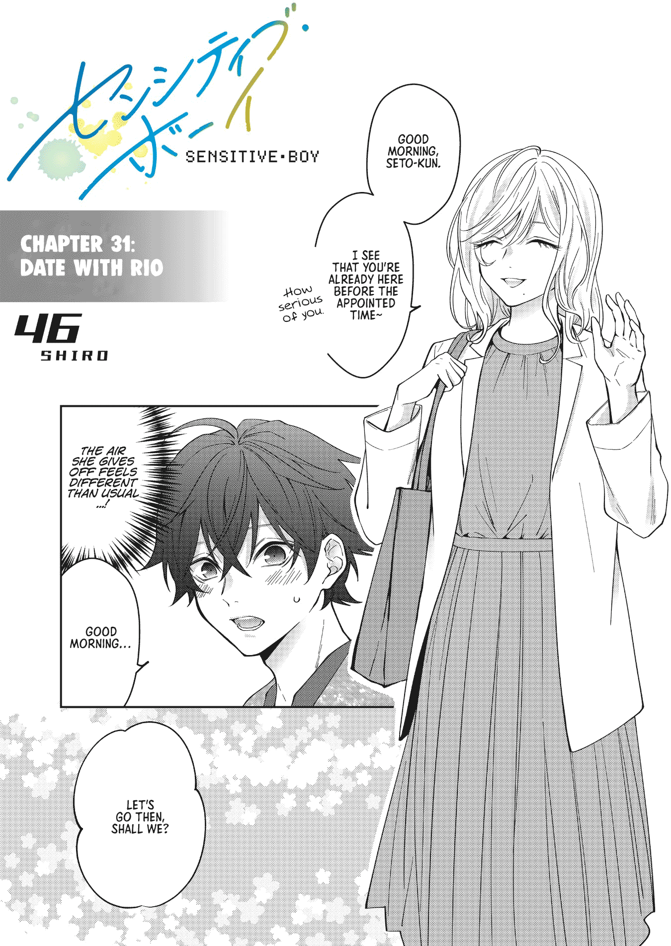 Read Sensitive Boy Manga Online