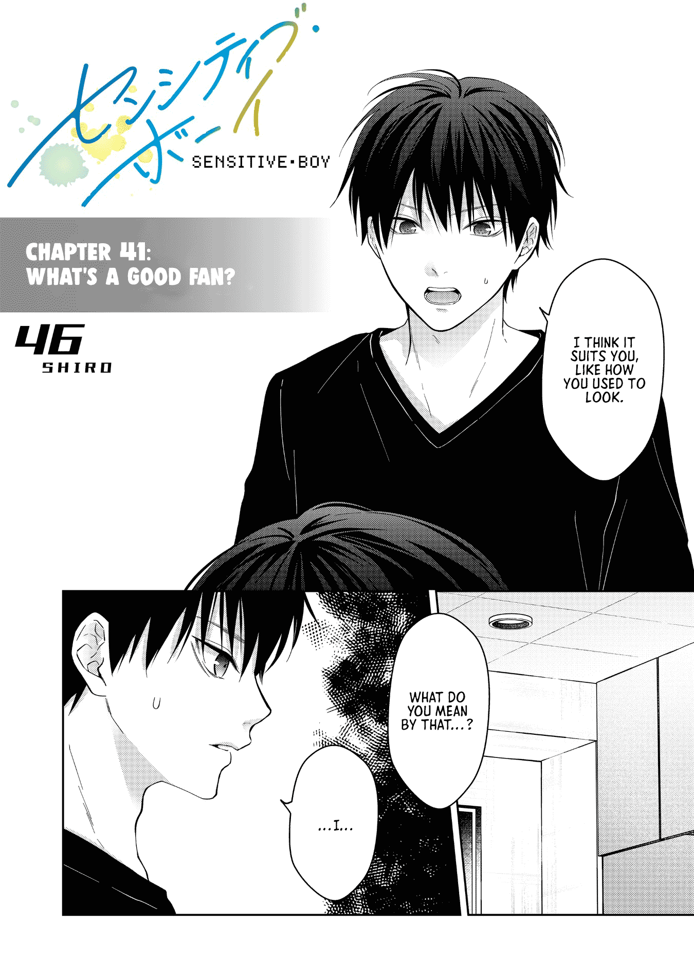 Read Sensitive Boy Manga Online