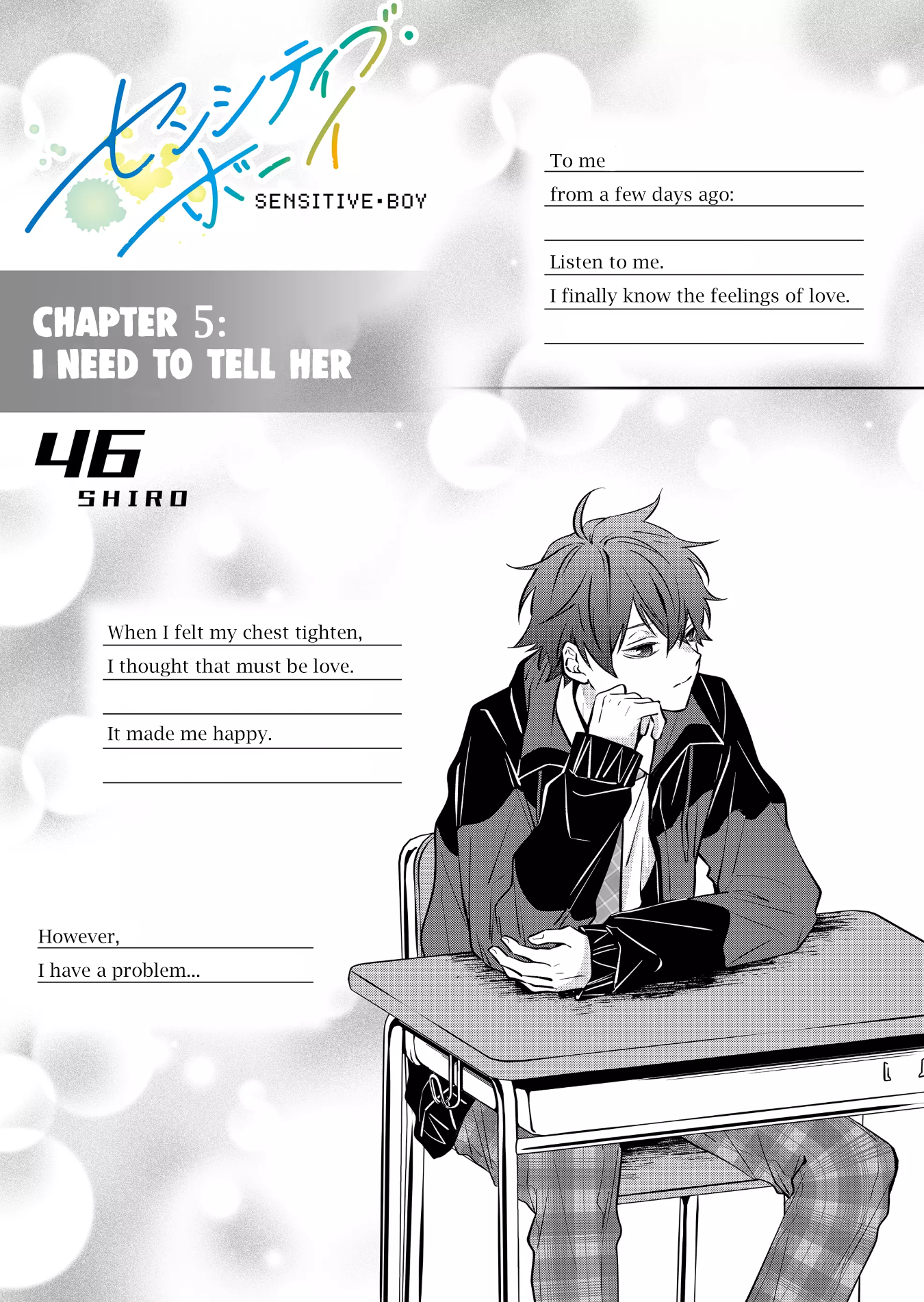 Read Sensitive Boy Manga Online