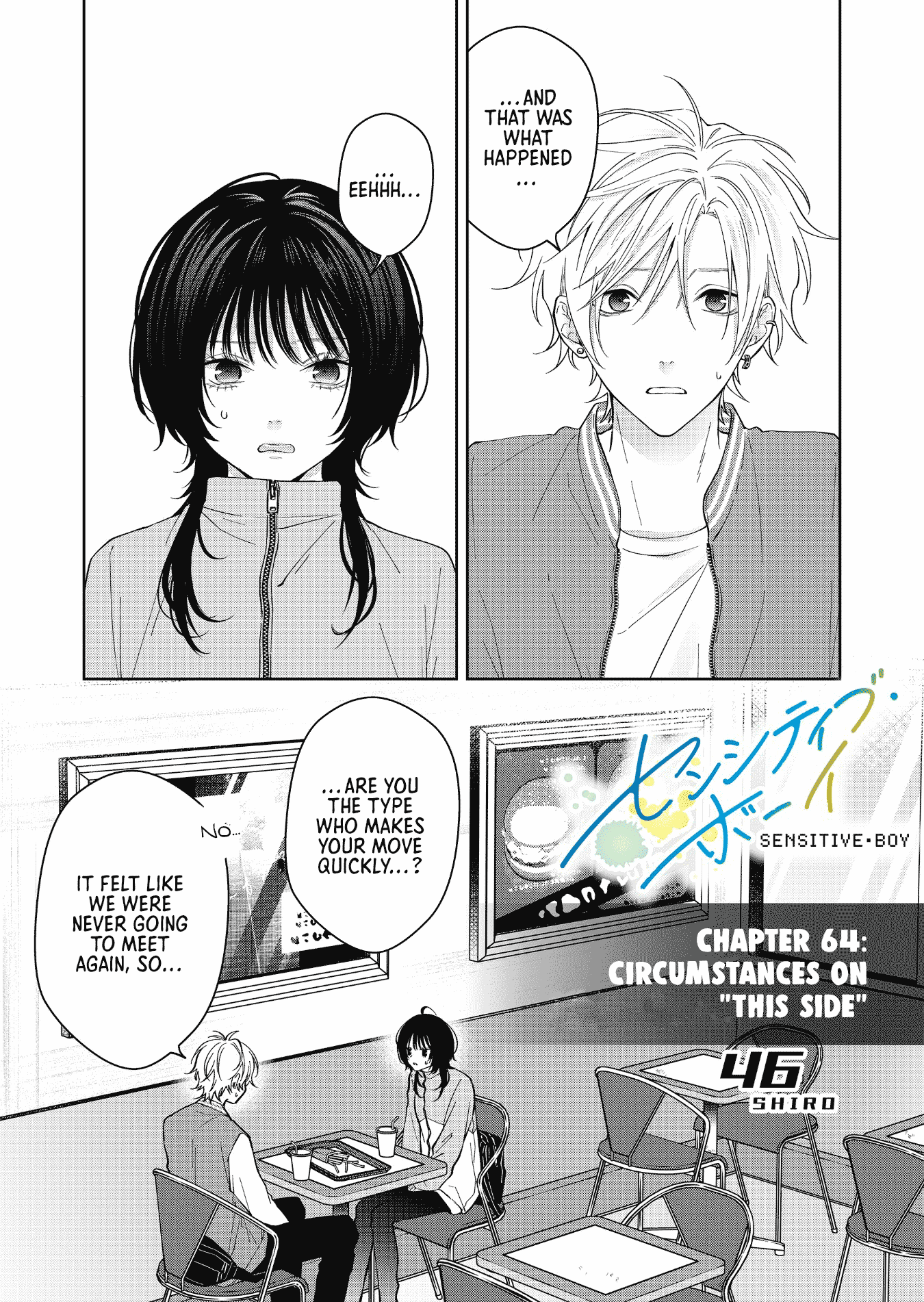 Read Sensitive Boy Manga Online