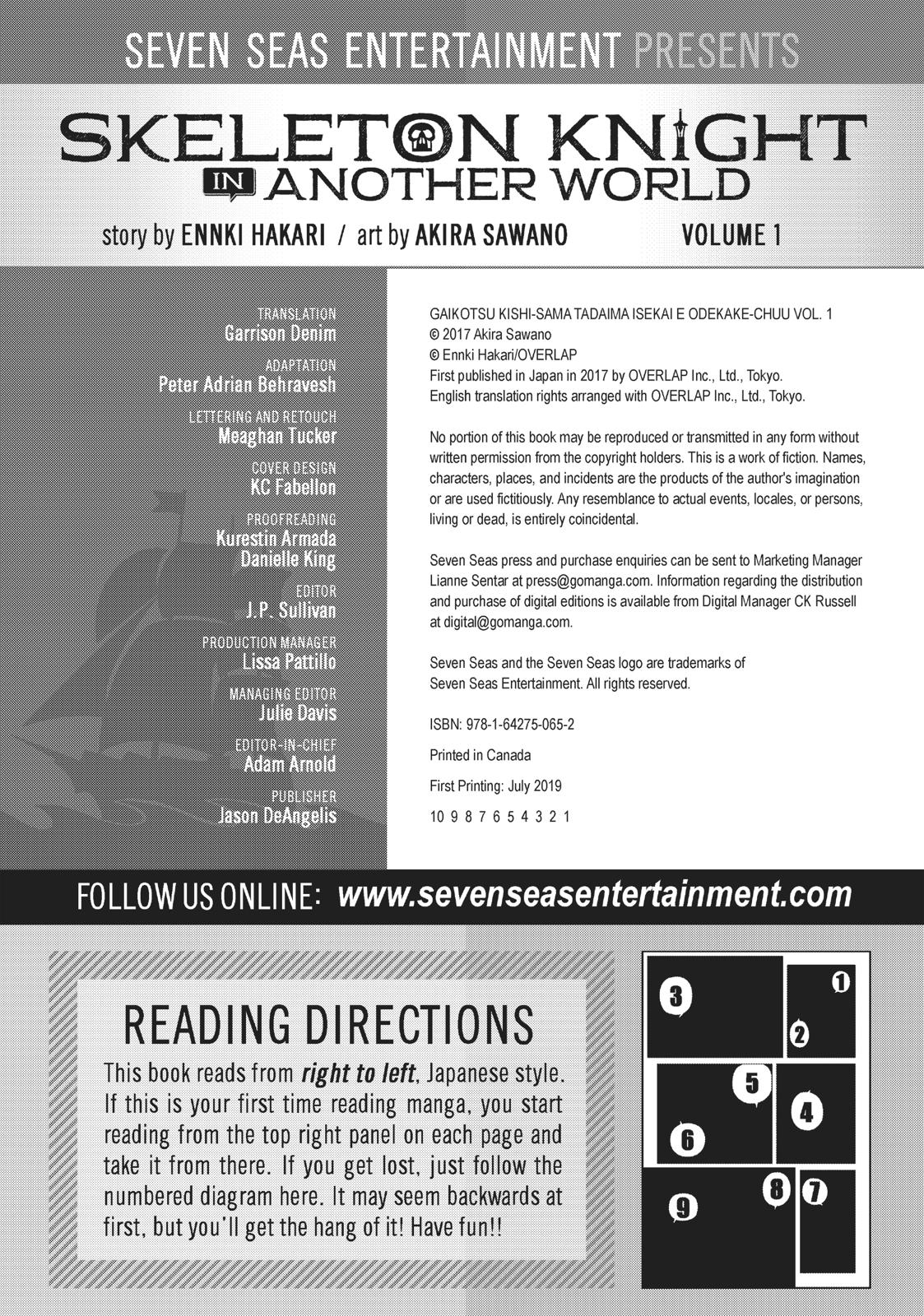 Read Skeleton Knight in Another World Manga Online