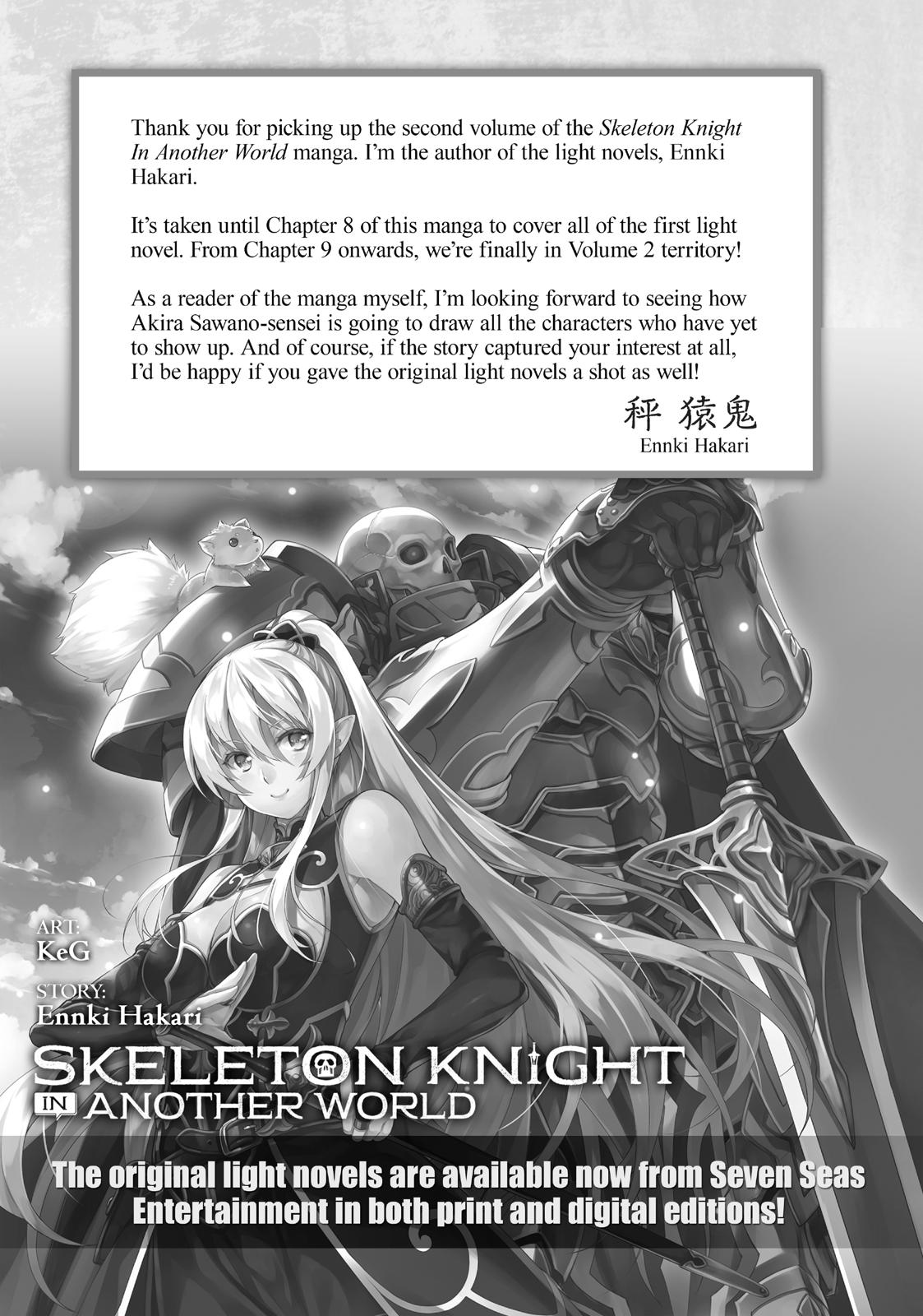 Read Skeleton Knight in Another World Manga Online