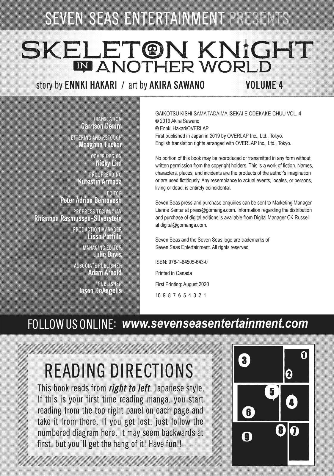 Read Skeleton Knight in Another World Manga Online