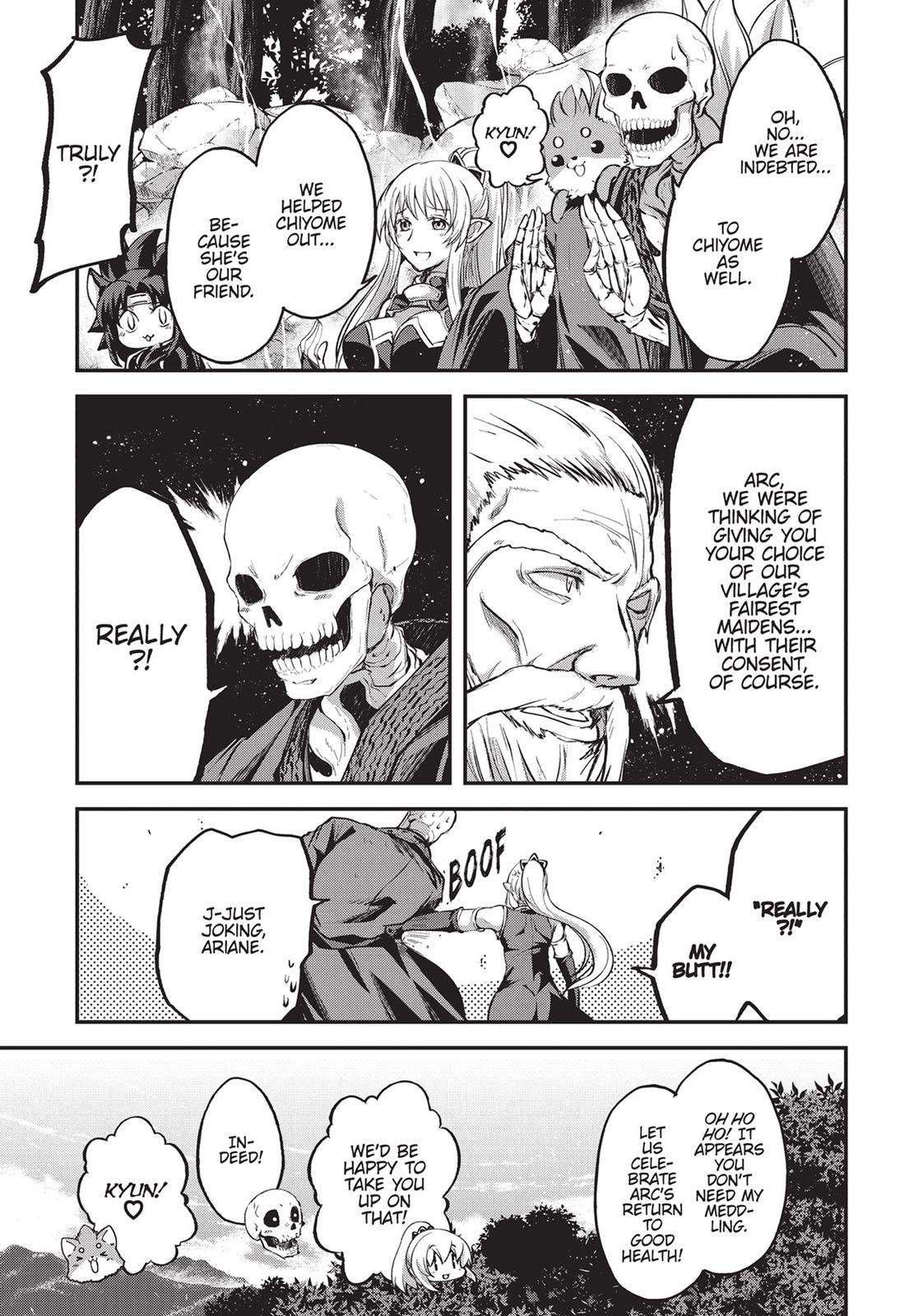 Read Skeleton Knight in Another World Manga Online