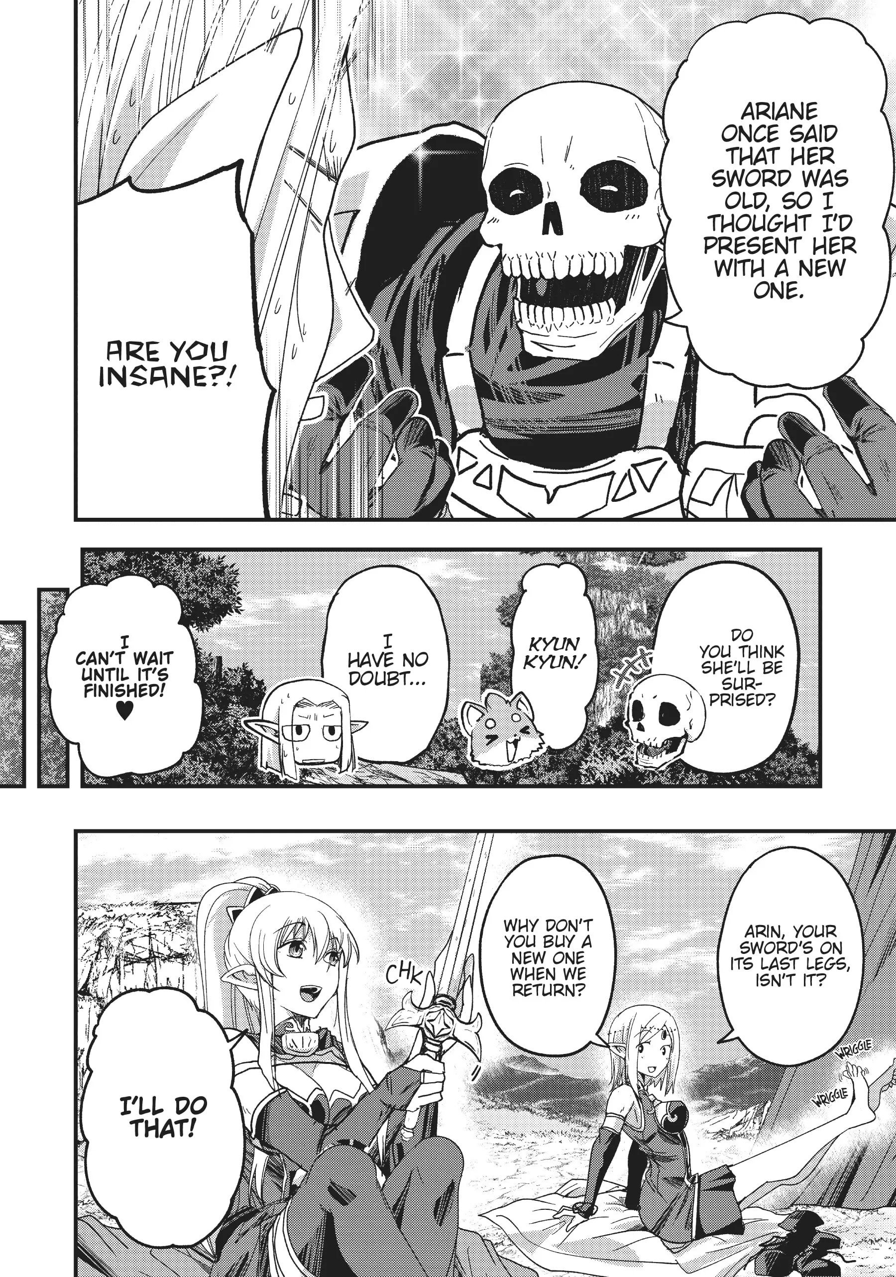 Read Skeleton Knight in Another World Manga Online