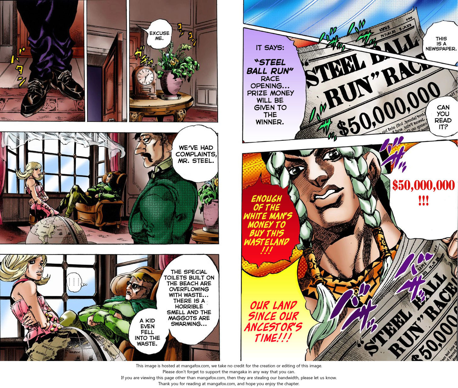 Read Steel Ball Run Manga Online
