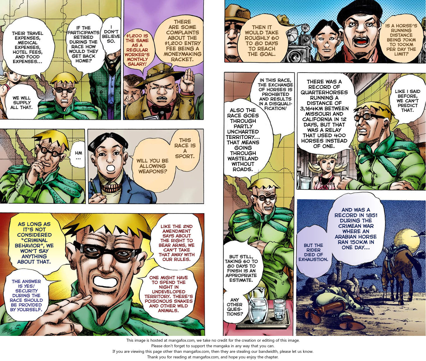 Read Steel Ball Run Manga Online