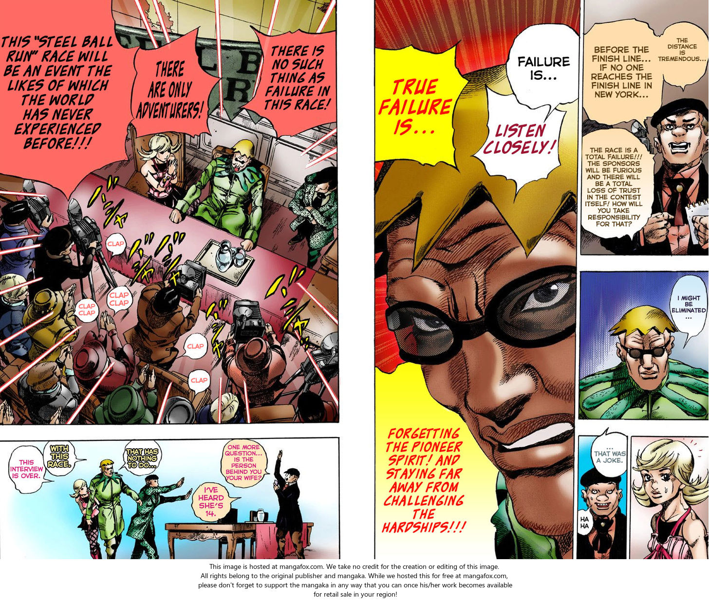 Read Steel Ball Run Manga Online