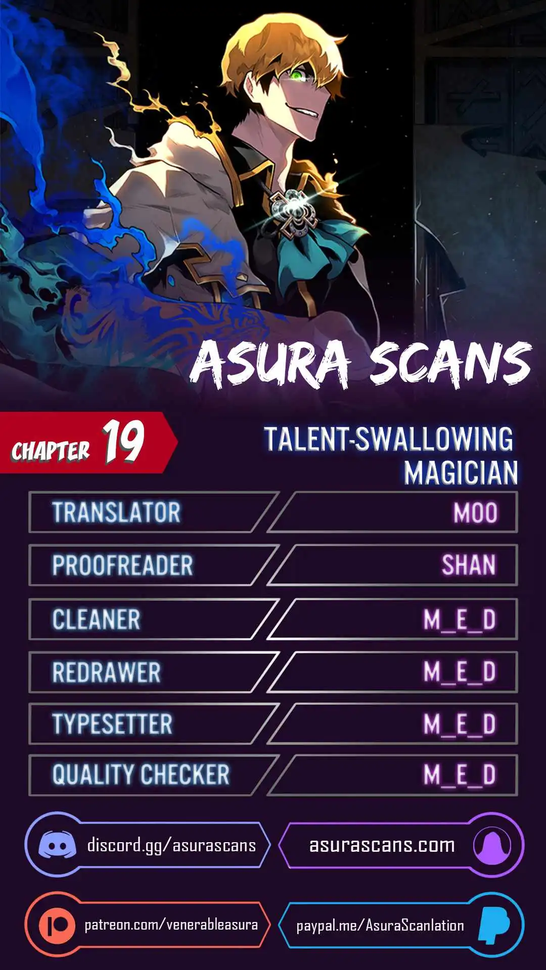 Read Talent-Swallowing Magician Manga Online