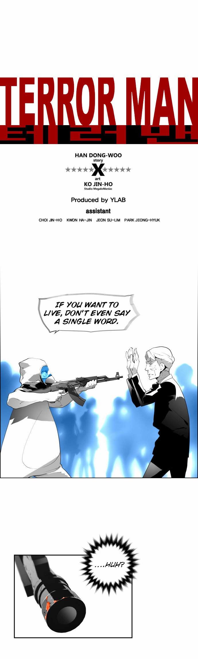 Read Terror Man Manga Online