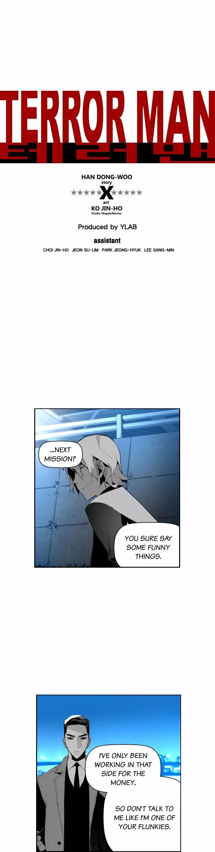 Read Terror Man Manga Online