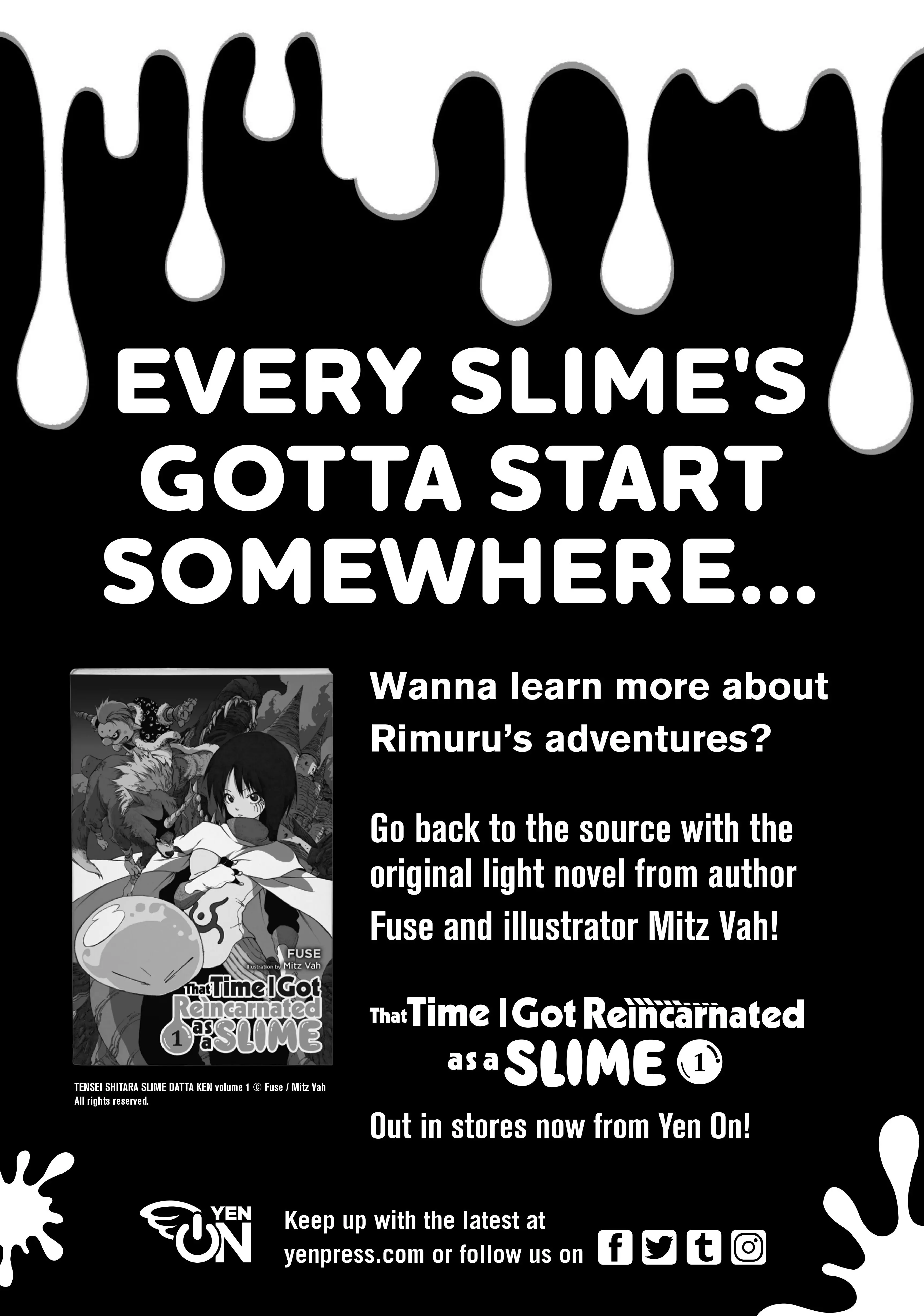 Read That Time I Got Reincarnated as a Slime Manga Online