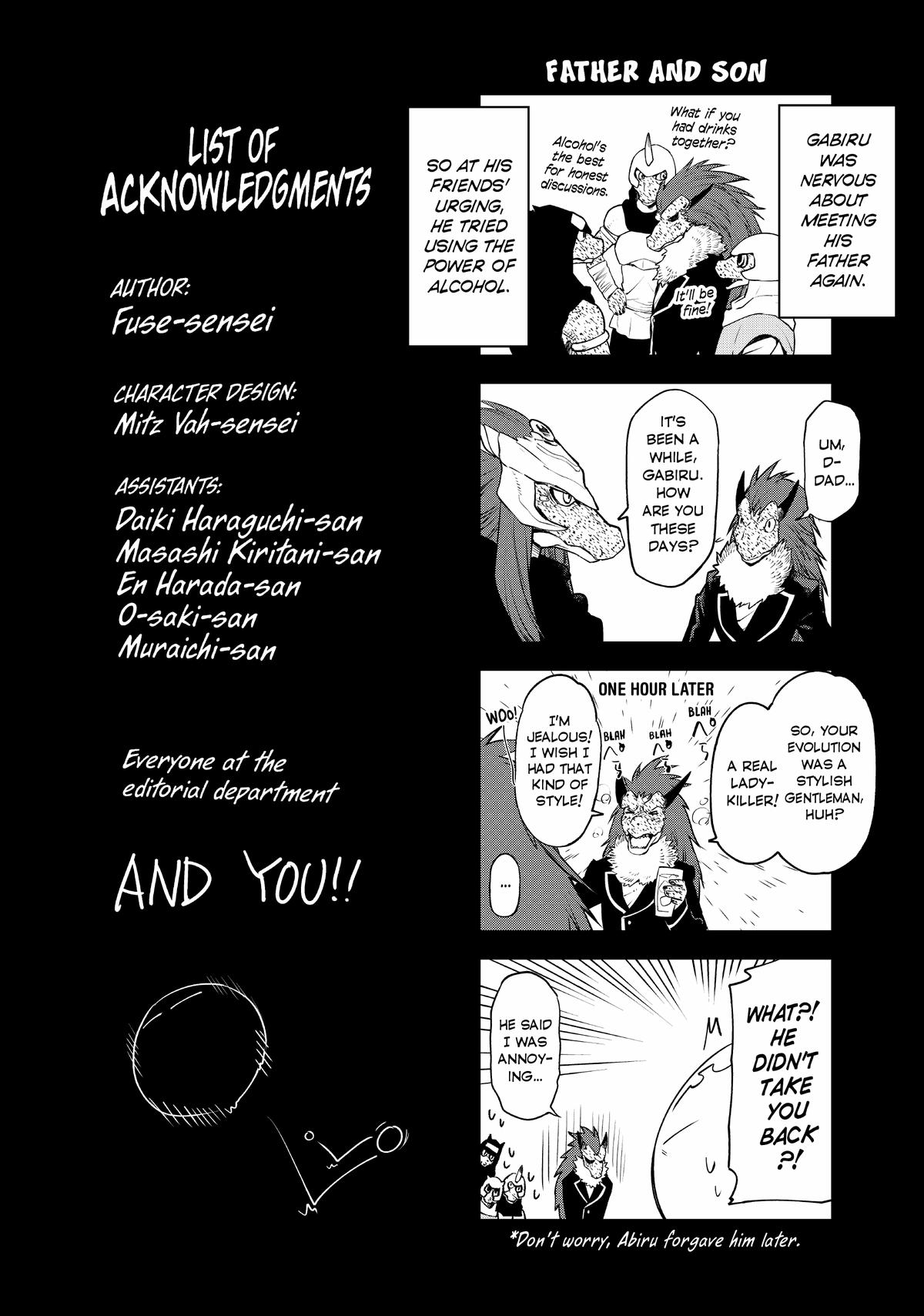 Read That Time I Got Reincarnated as a Slime Manga Online