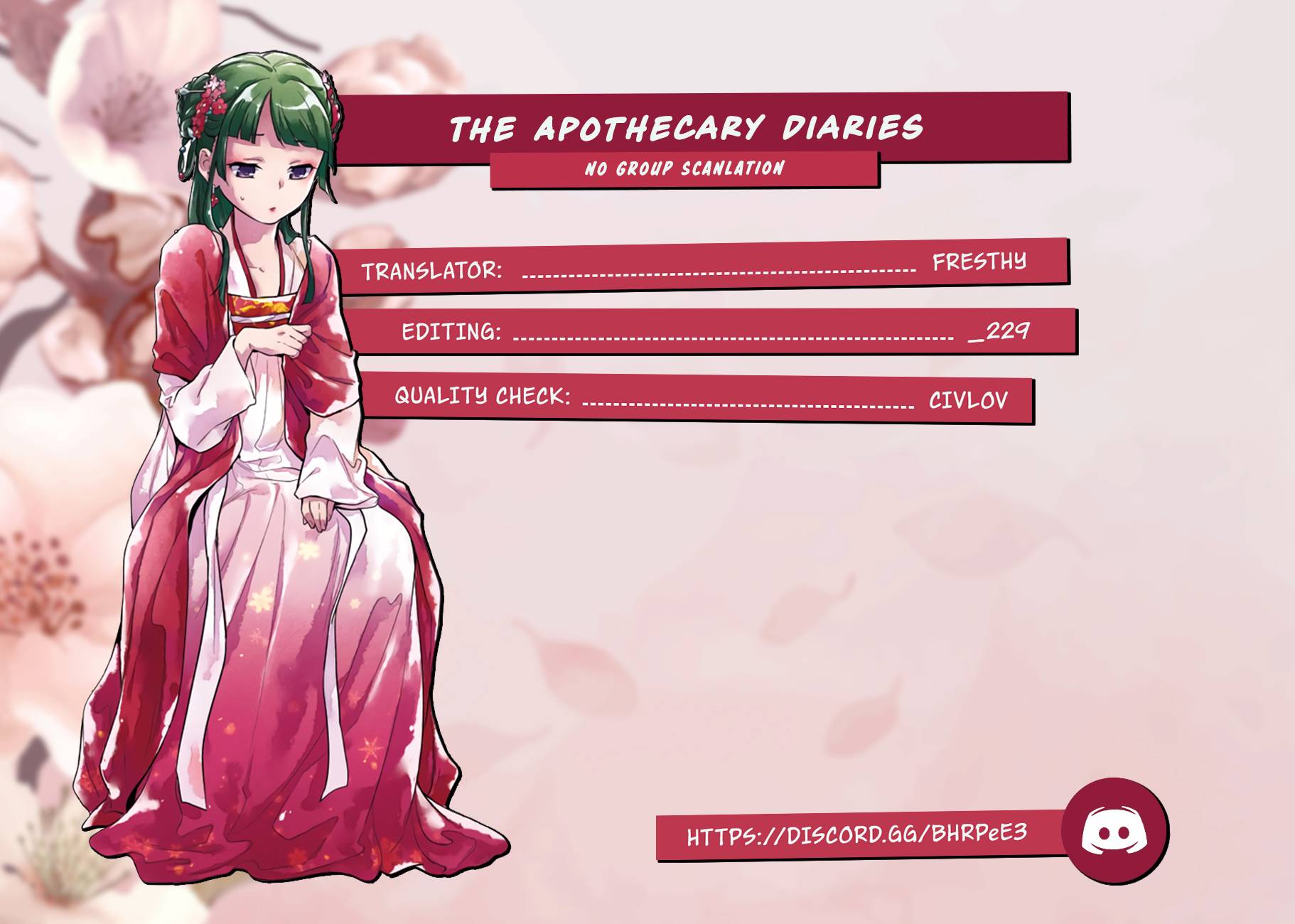 Read The Apothecary Diaries Manga Online