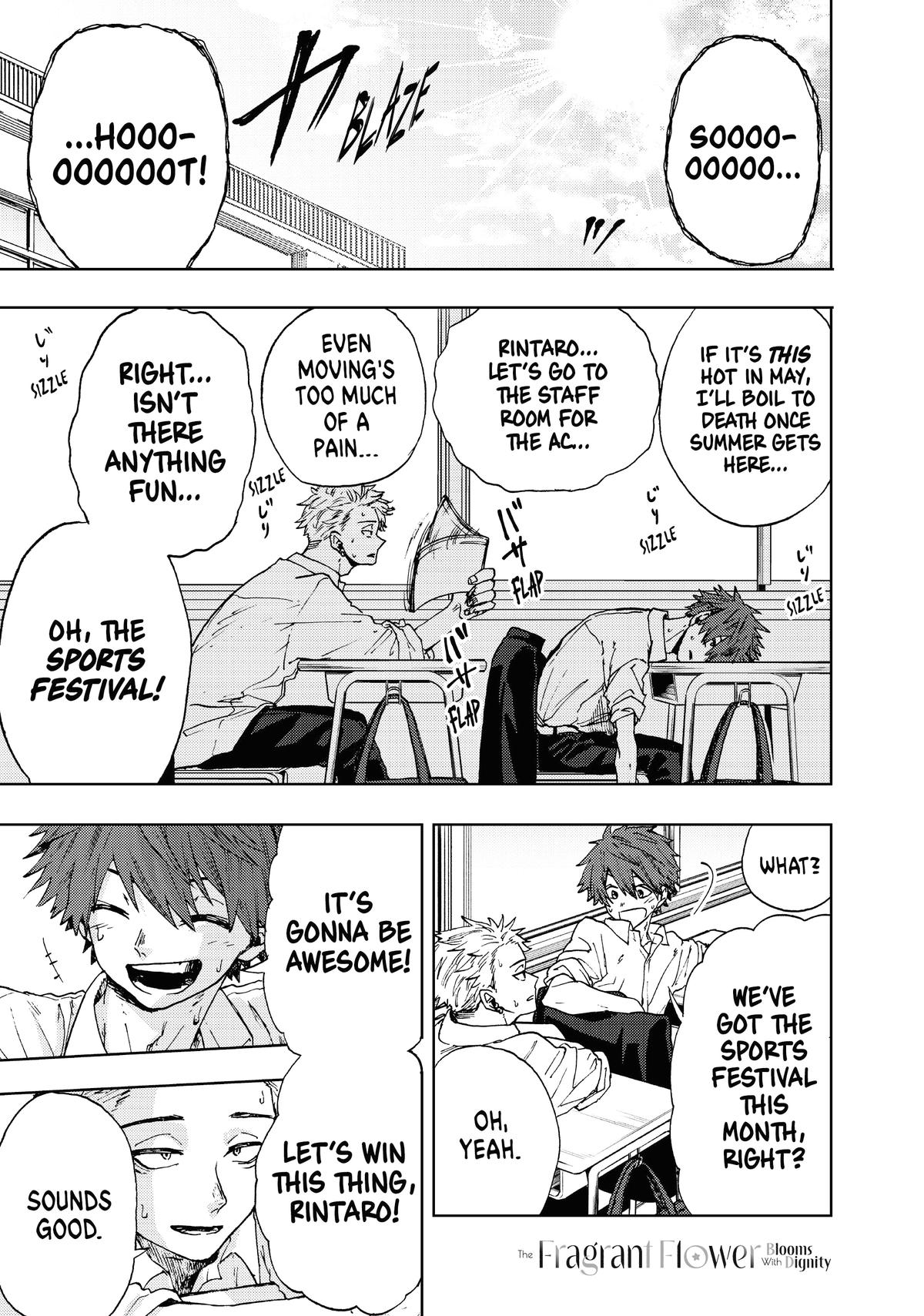 Read The Fragrant Flower Blooms with Dignity Manga Online