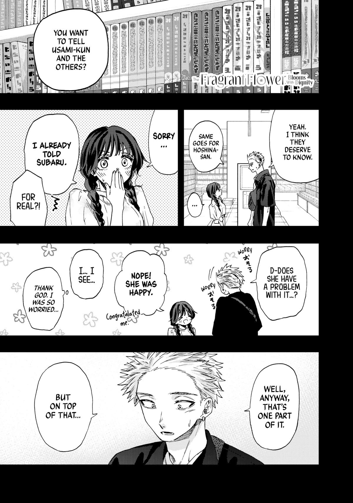 Read The Fragrant Flower Blooms with Dignity Manga Online