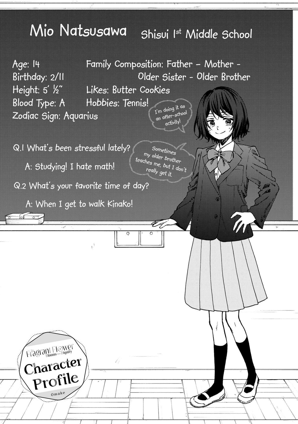 Read The Fragrant Flower Blooms with Dignity Manga Online