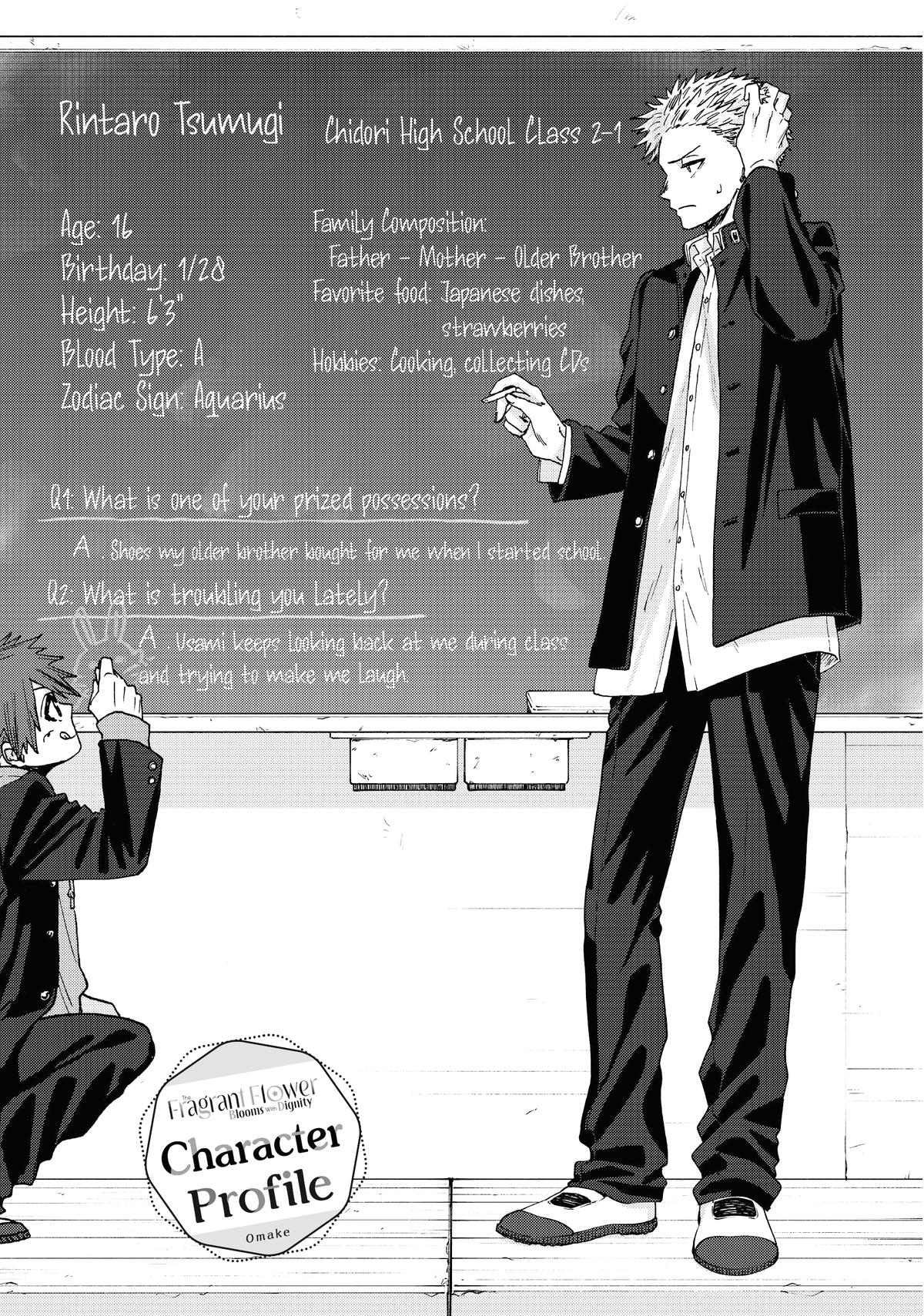 Read The Fragrant Flower Blooms with Dignity Manga Online