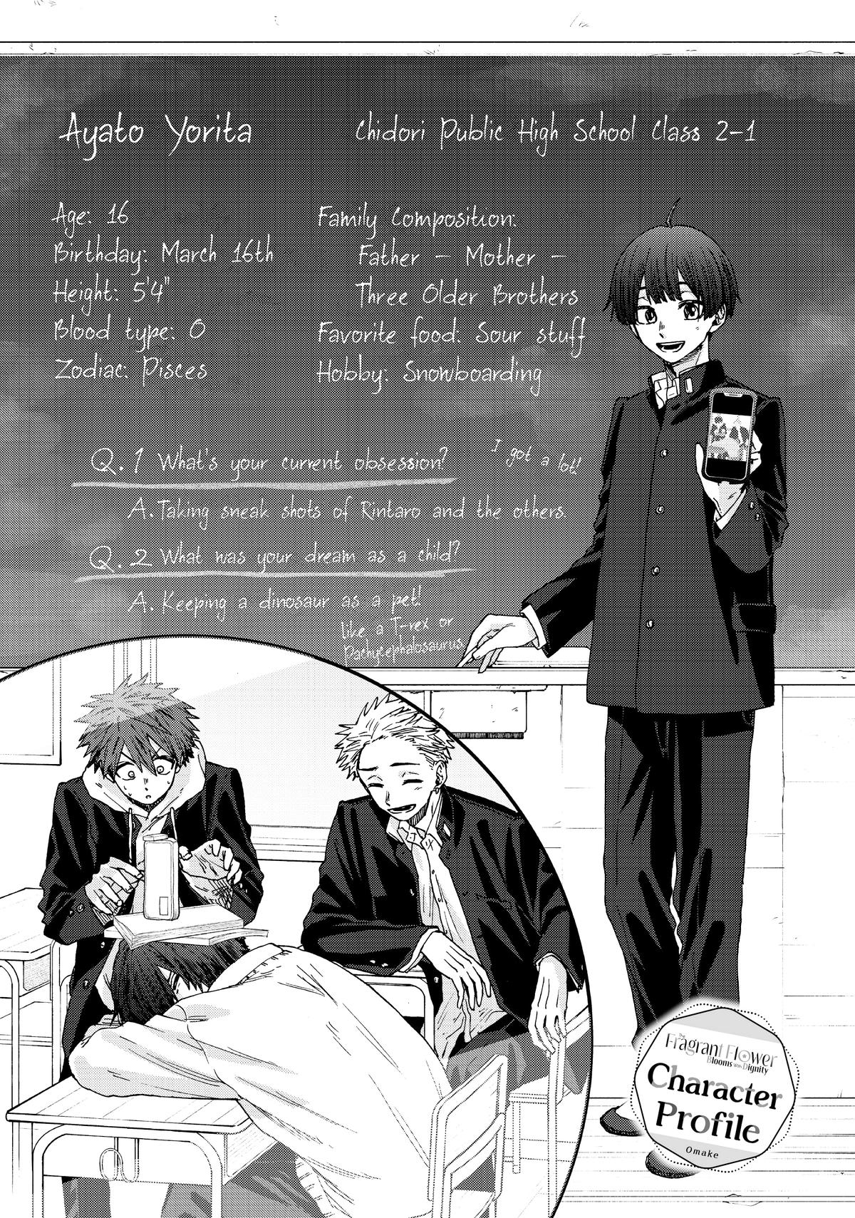 Read The Fragrant Flower Blooms with Dignity Manga Online