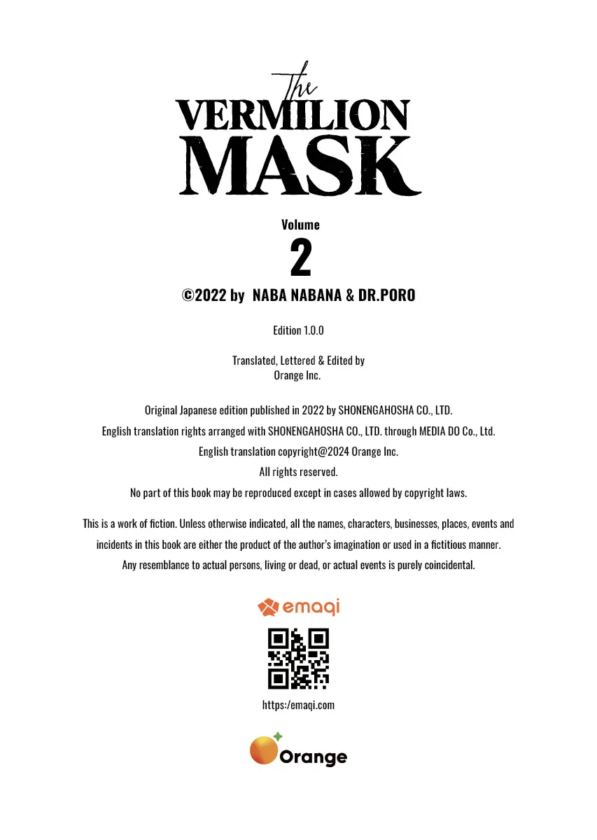 Read The Vermilion Mask Manga Online