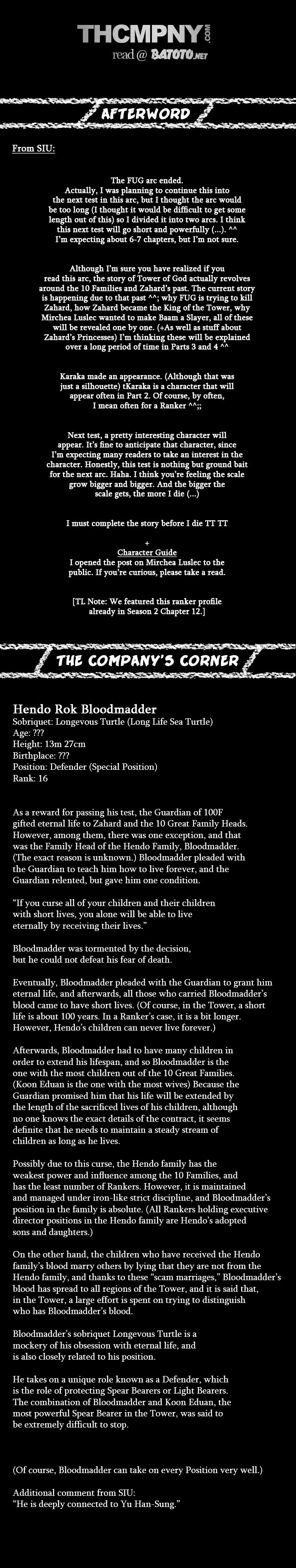 Read Tower of God Manga Online