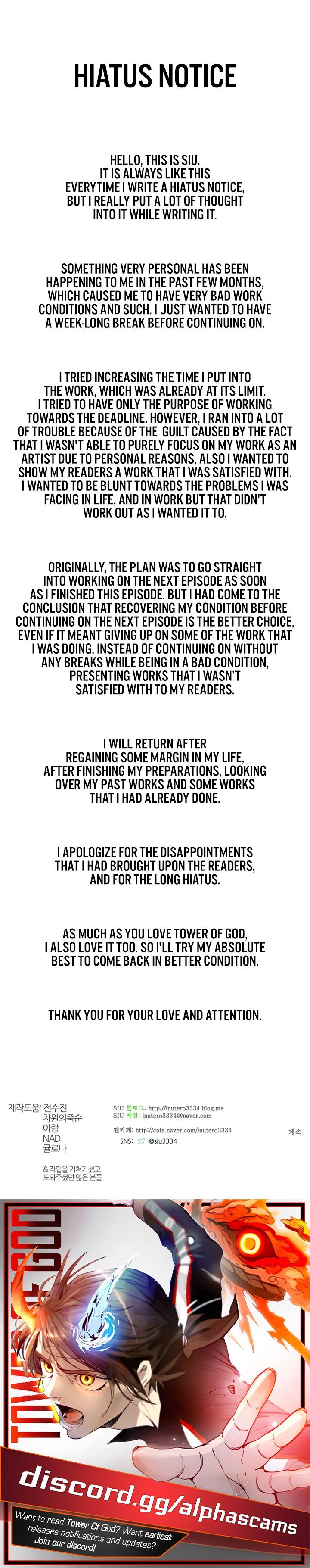 Read Tower of God Manga Online