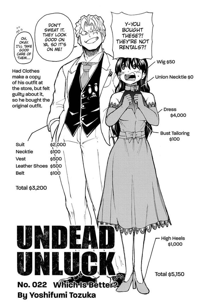 Read Undead Unluck Manga Online