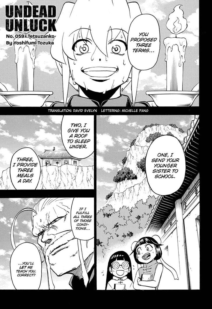 Read Undead Unluck Manga Online