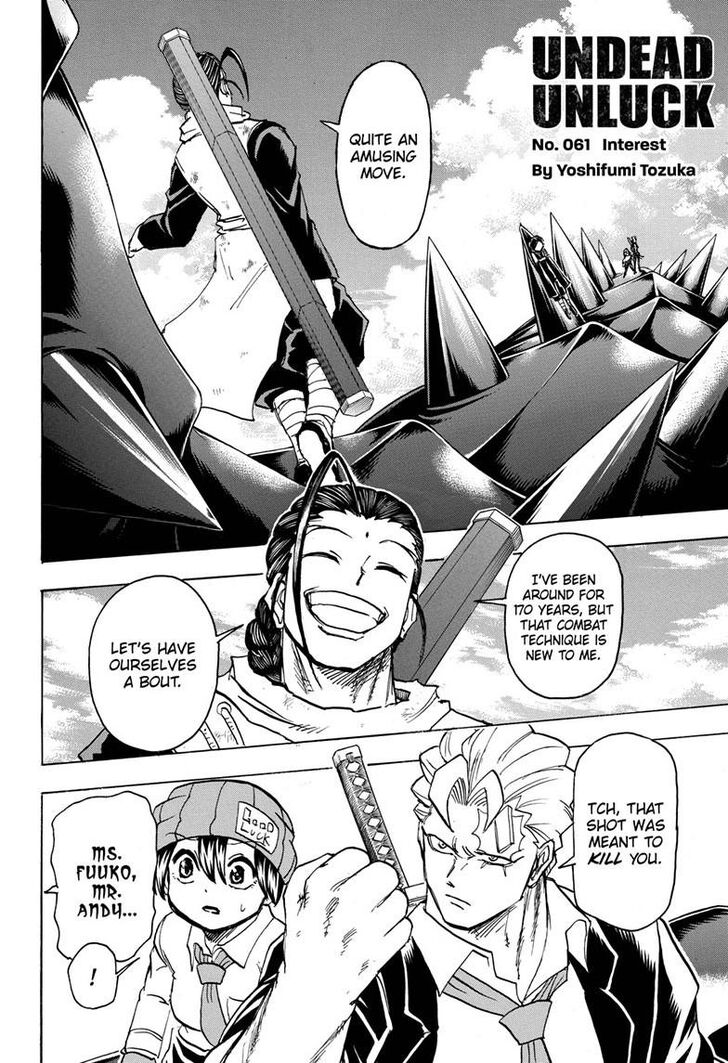 Read Undead Unluck Manga Online